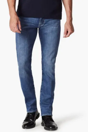 34 Heritage Courage Jeans Mid Brushed Refined