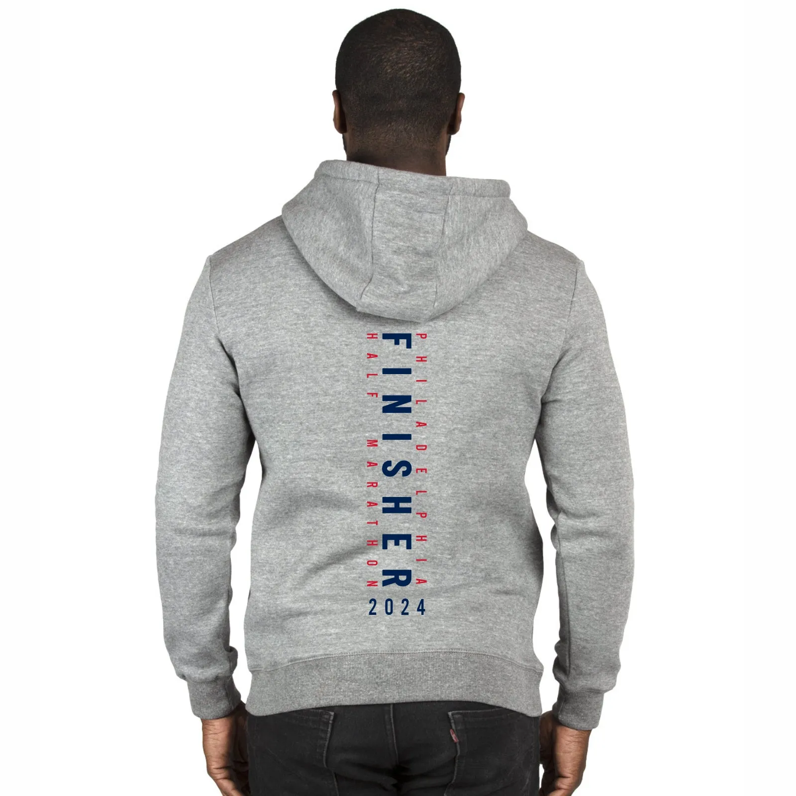 Adult Fleece Hoody -Heather Grey- D&W 2024 Finisher
