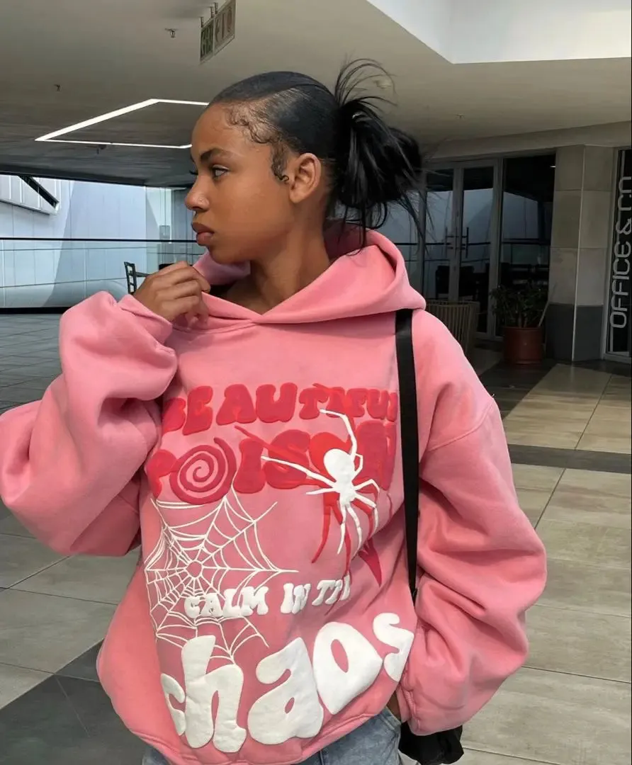 Aesthetic Urban Anthem Hip Hop Printed Hoodie