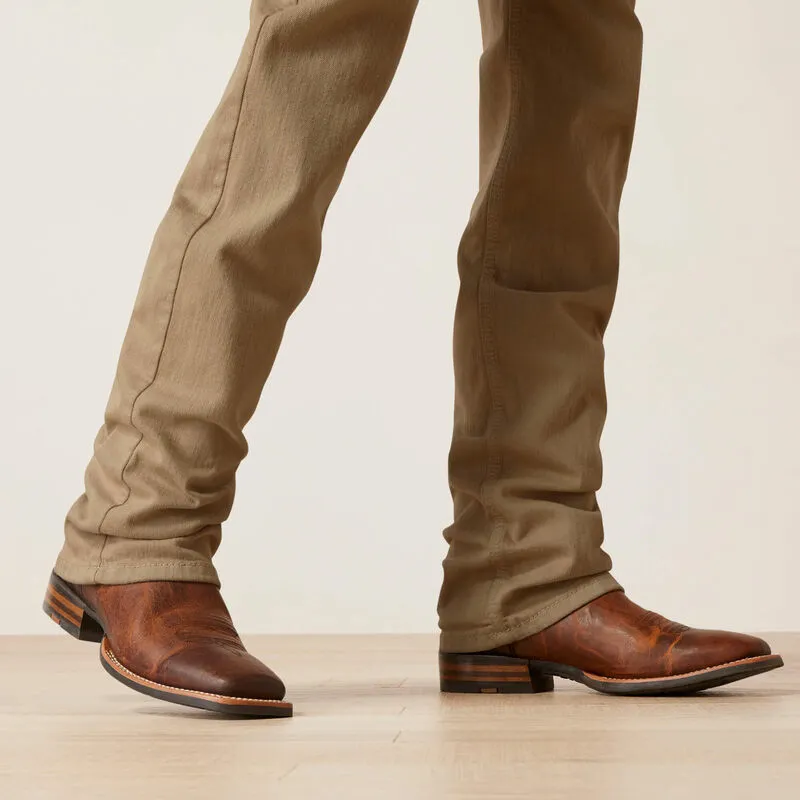 Ariat M7 Grizzly Straight Jean in Dark Khaki