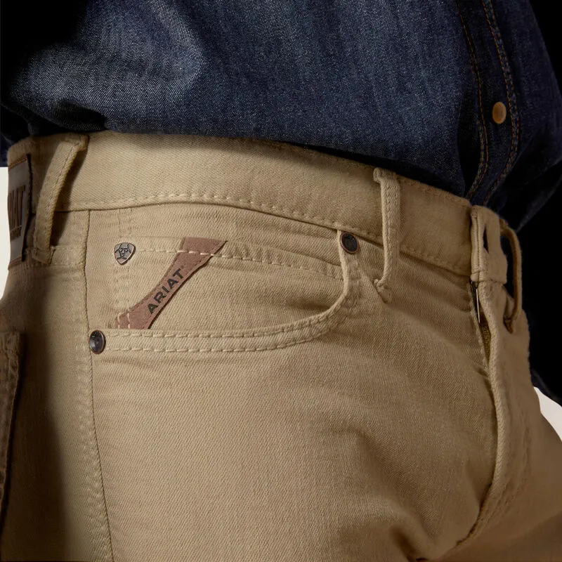 Ariat M7 Grizzly Straight Jean in Dark Khaki