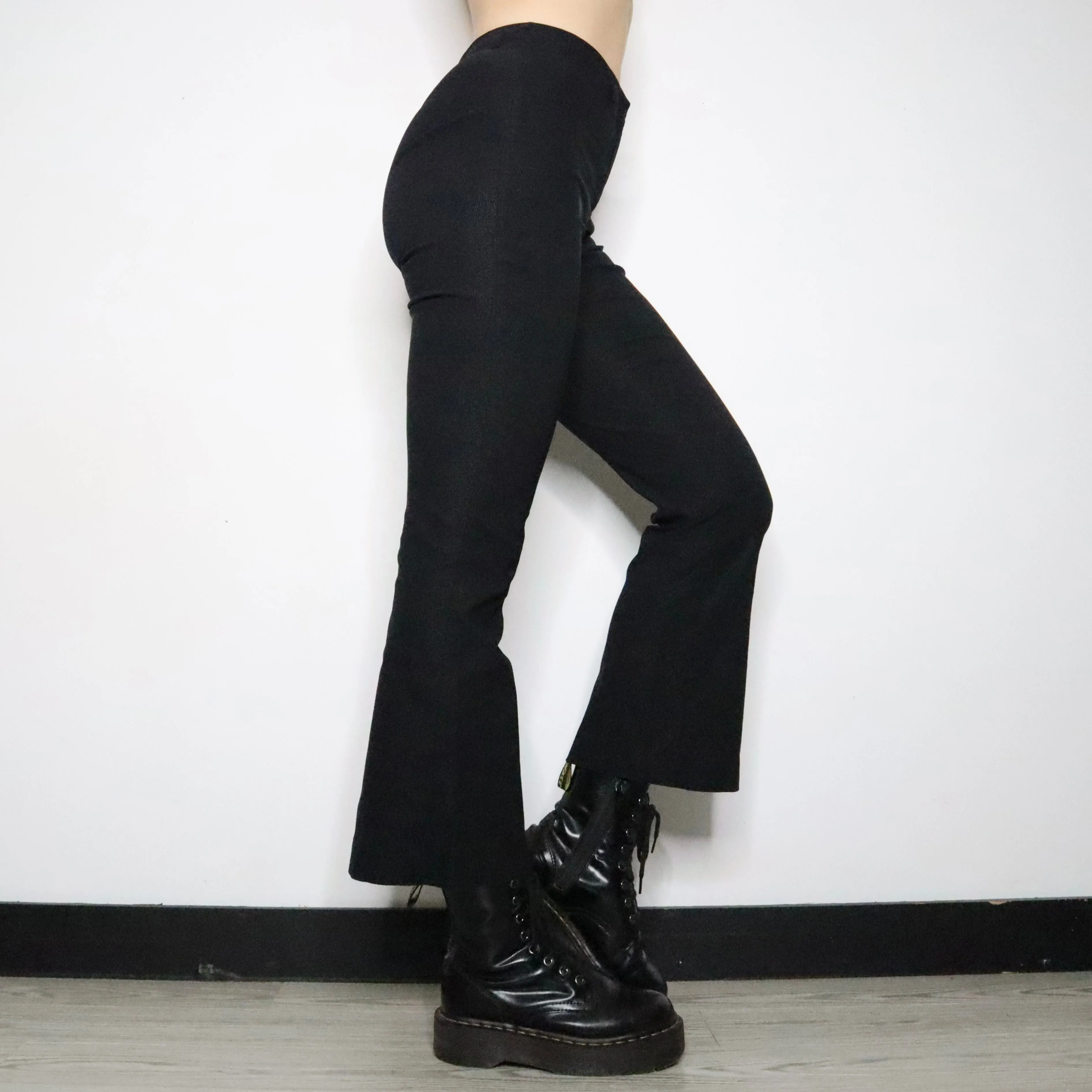 Bebe Black Flare Pants (XS-S)