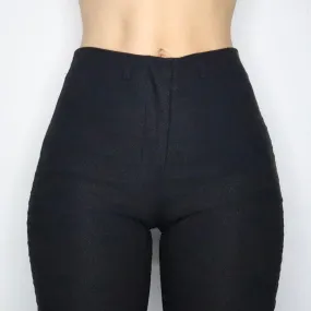 Bebe Black Flare Pants (XS-S)
