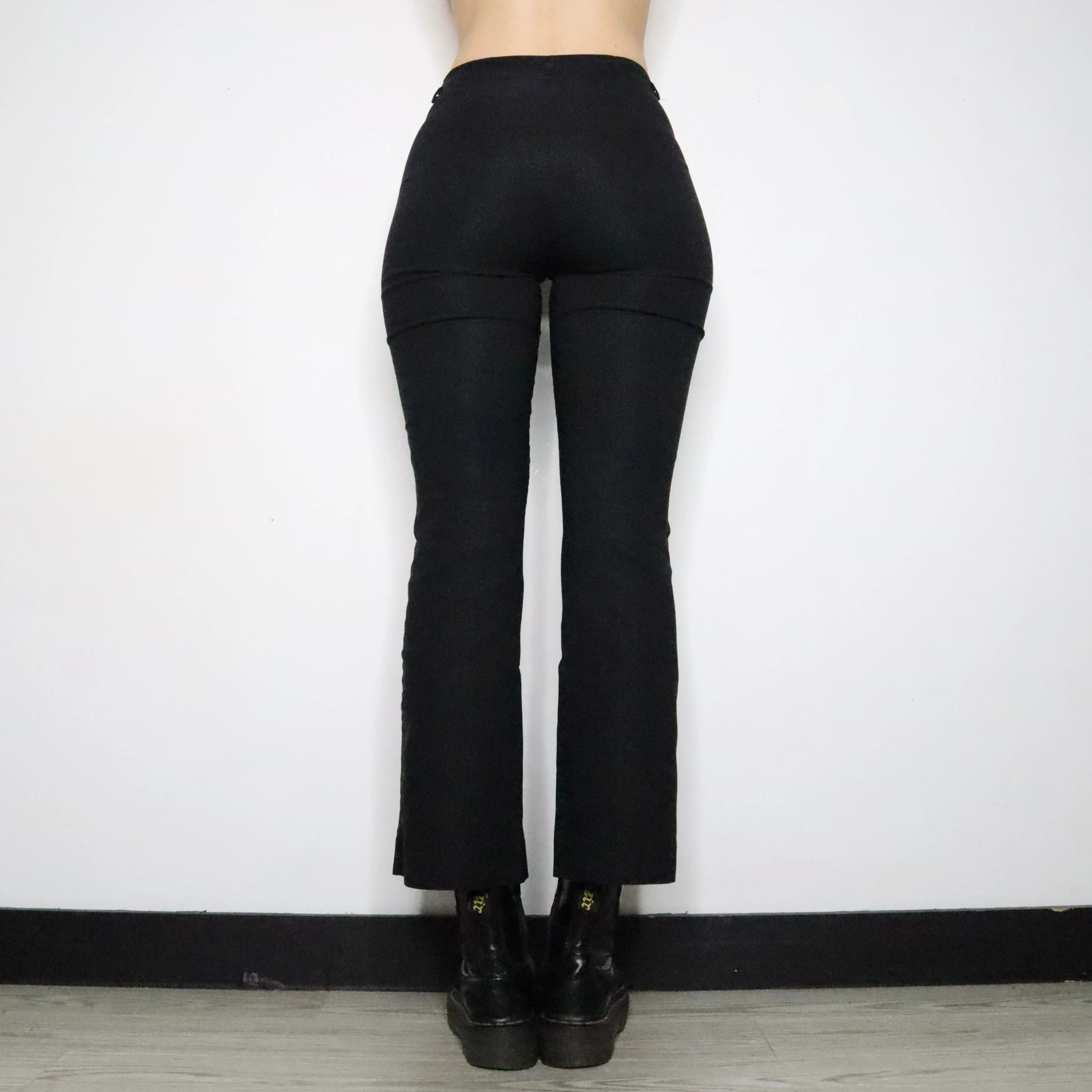 Bebe Black Flare Pants (XS-S)