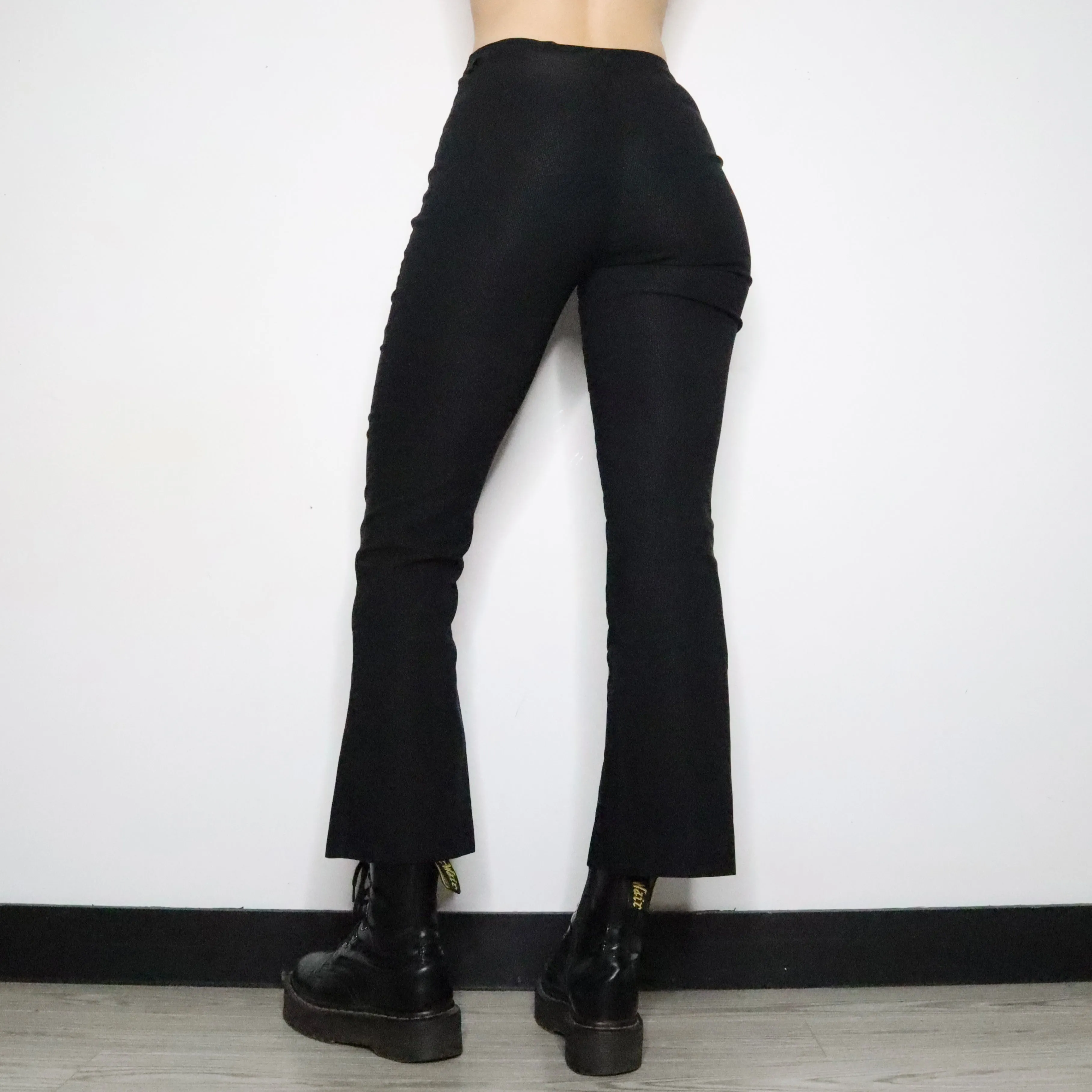Bebe Black Flare Pants (XS-S)