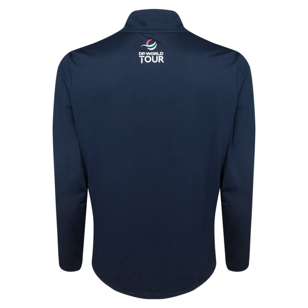 Betfred British Masters Men's Navy 1/4 Zip Mid Layer