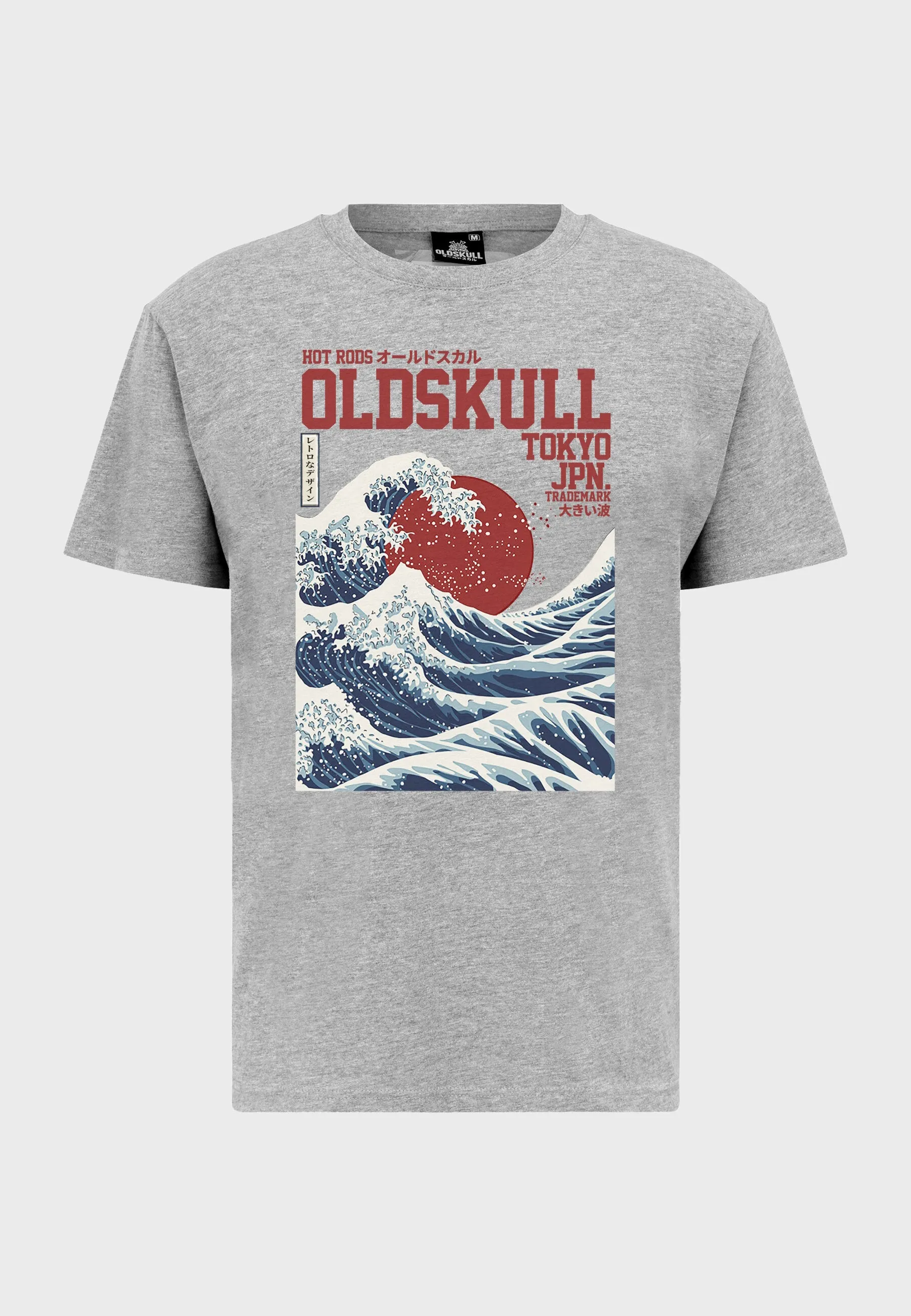 Big Wave T-Shirt Heather Grey