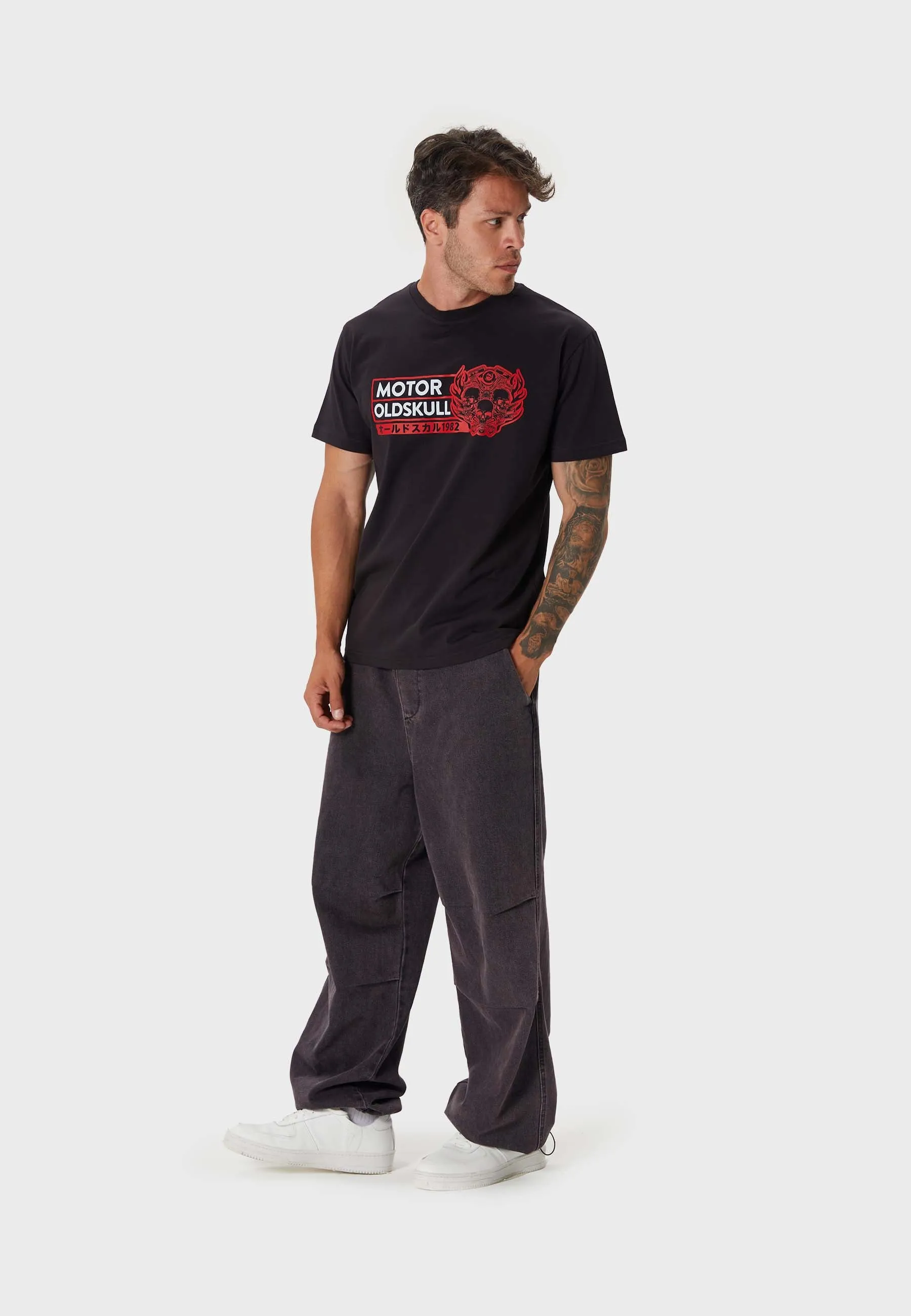 Bloody Piston T-Shirt Black