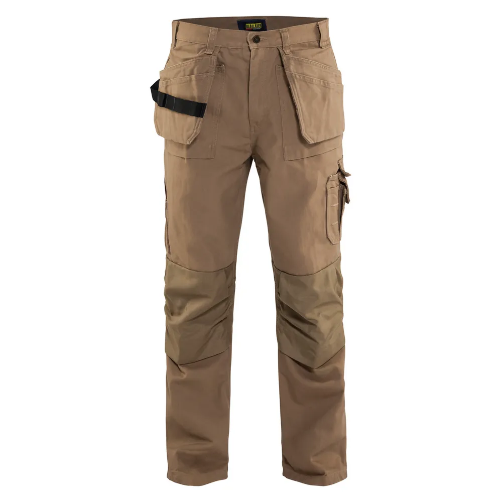 BRAWNY WORK PANTS WITH UTILITY POCKETS - 2800-Antique Khaki | Blaklader 16301320