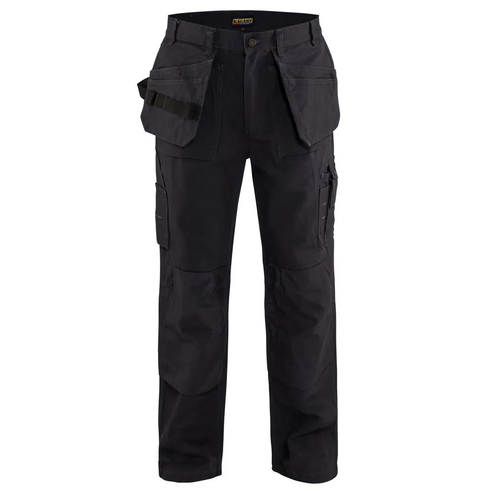 BRAWNY WORK PANTS WITH UTILITY POCKETS - 8300-Steel Blue | Blaklader 16301320