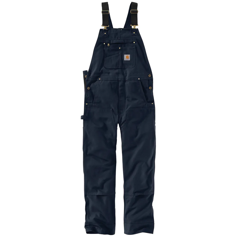 DUCK BIB OVERALLS - 412-Navy | Carhartt 102776