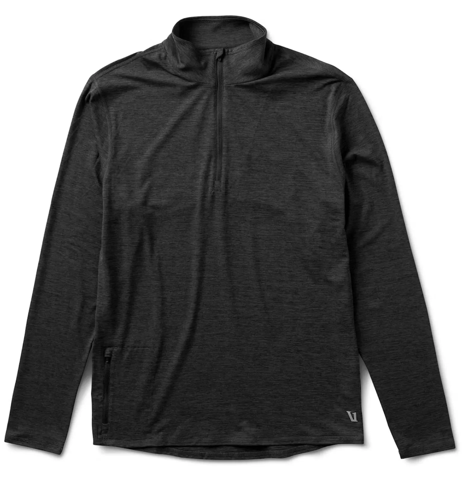 Ease Performance Half Zip - Charcoal Heather