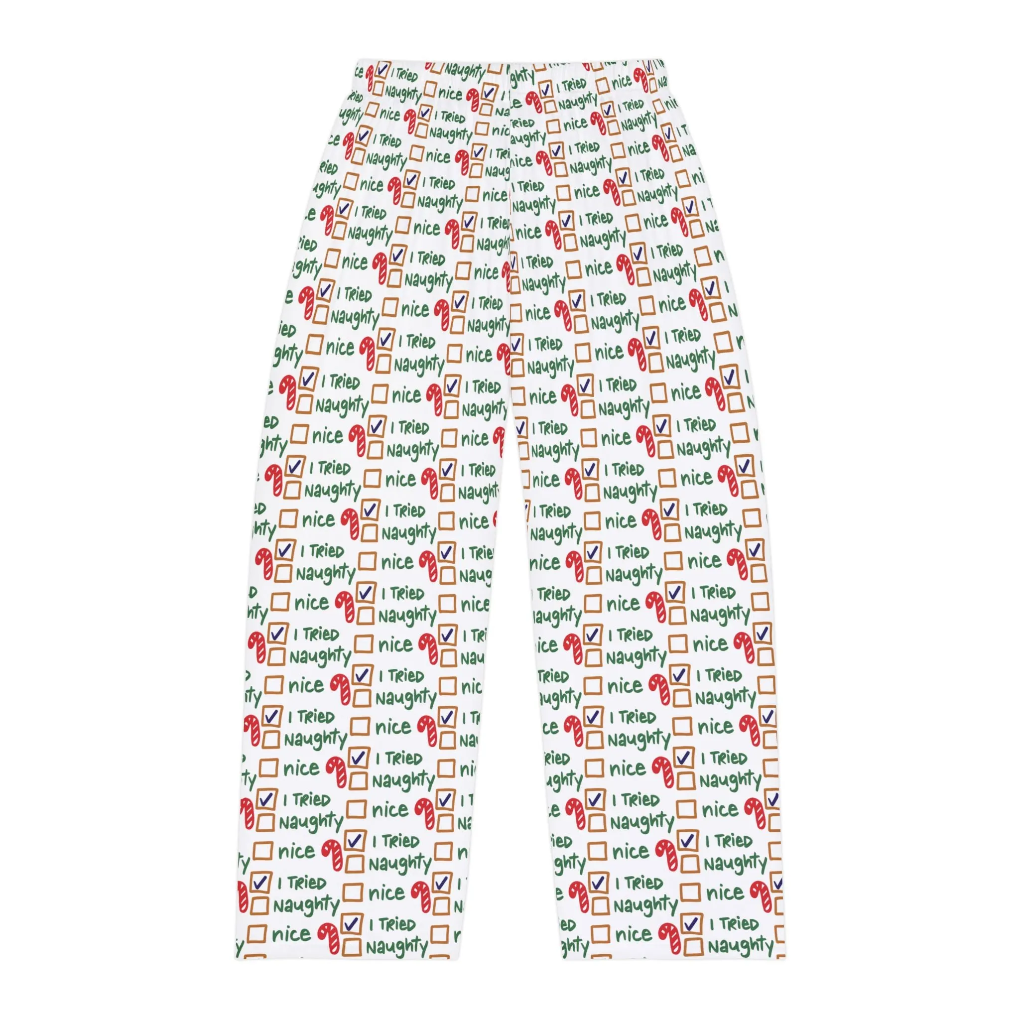 Holiday Humor Pajama Set - Naughty, Nice... I Tried! (Men)
