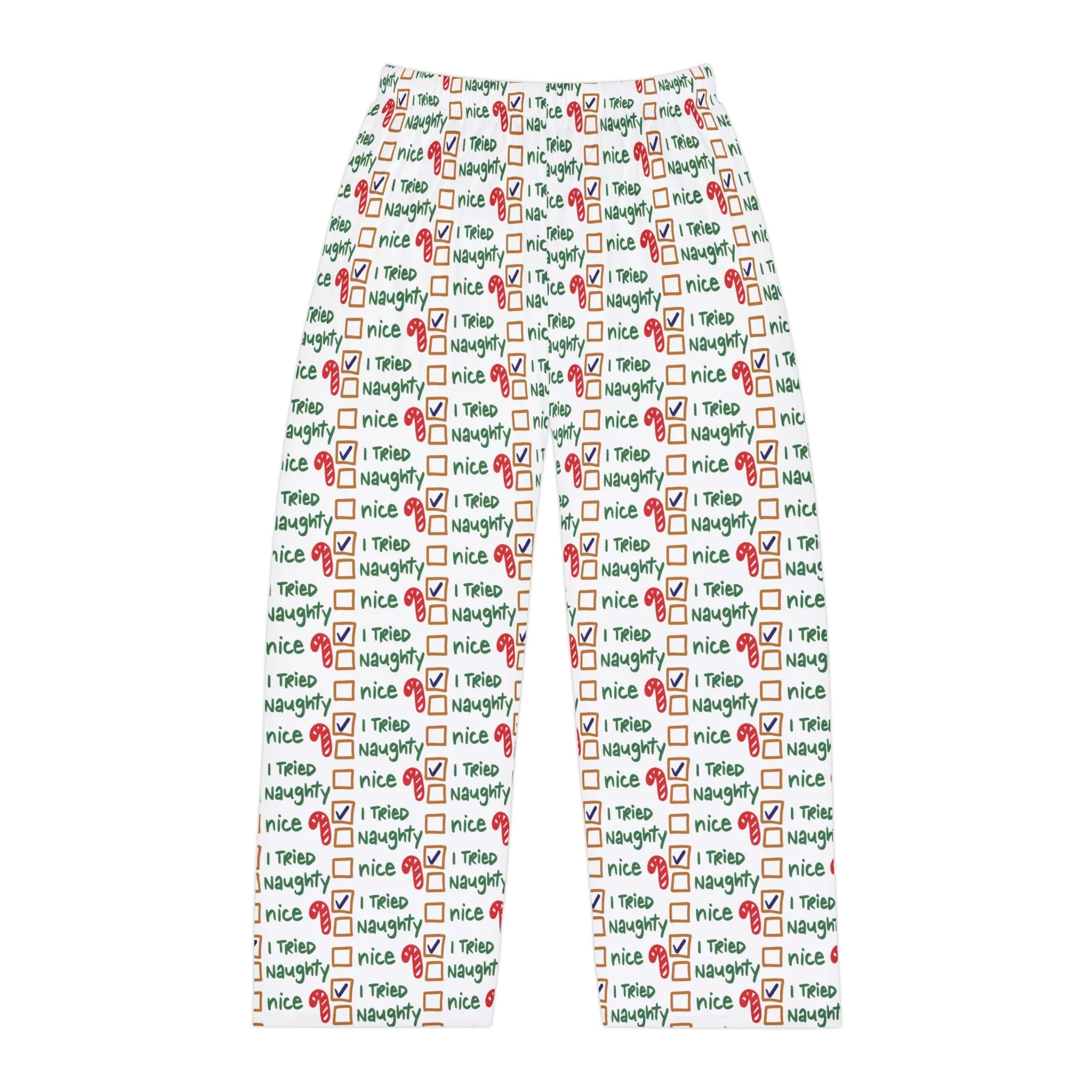 Holiday Humor Pajama Set - Naughty, Nice... I Tried! (Men)