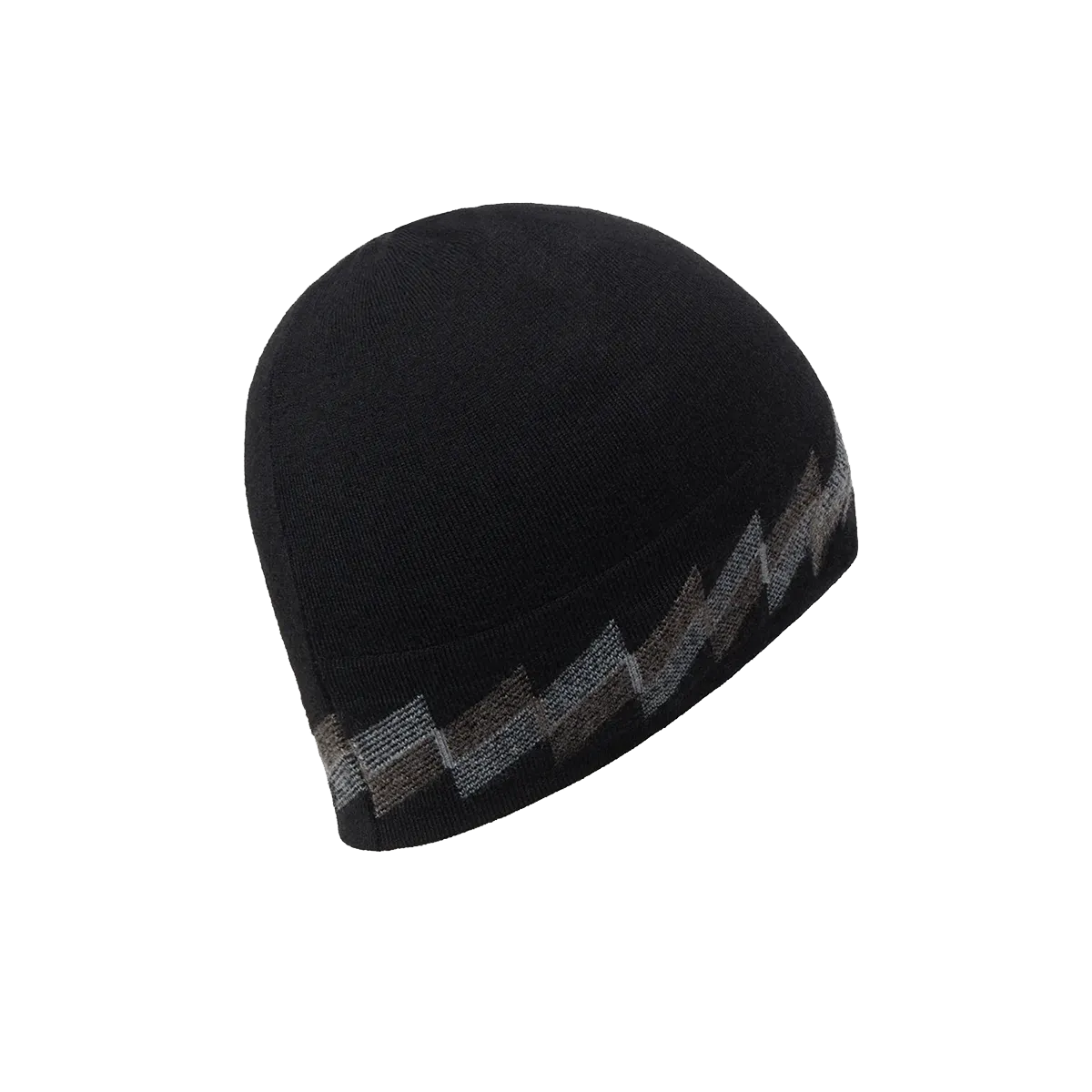 Jacquard Pattern Merino Beanie