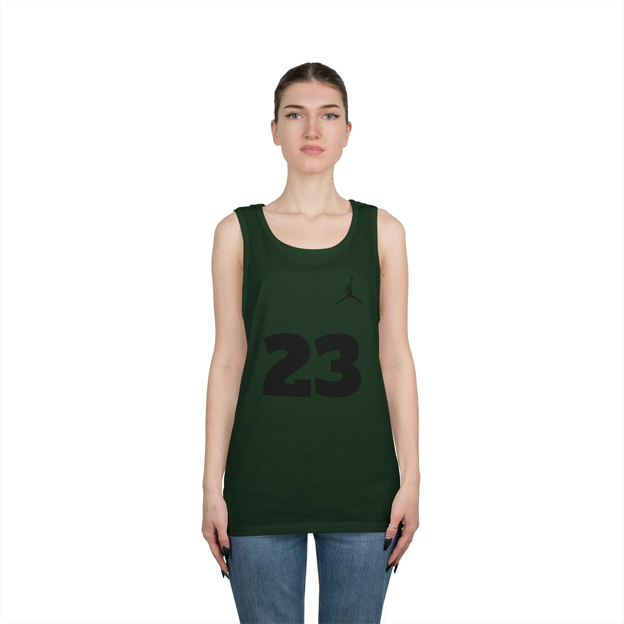 Jordan Basketball Unisex Tank Top, Summer Gym Sport Sleeveless Shirt, Bodybuilding Muscle Tee, Workout Apparel