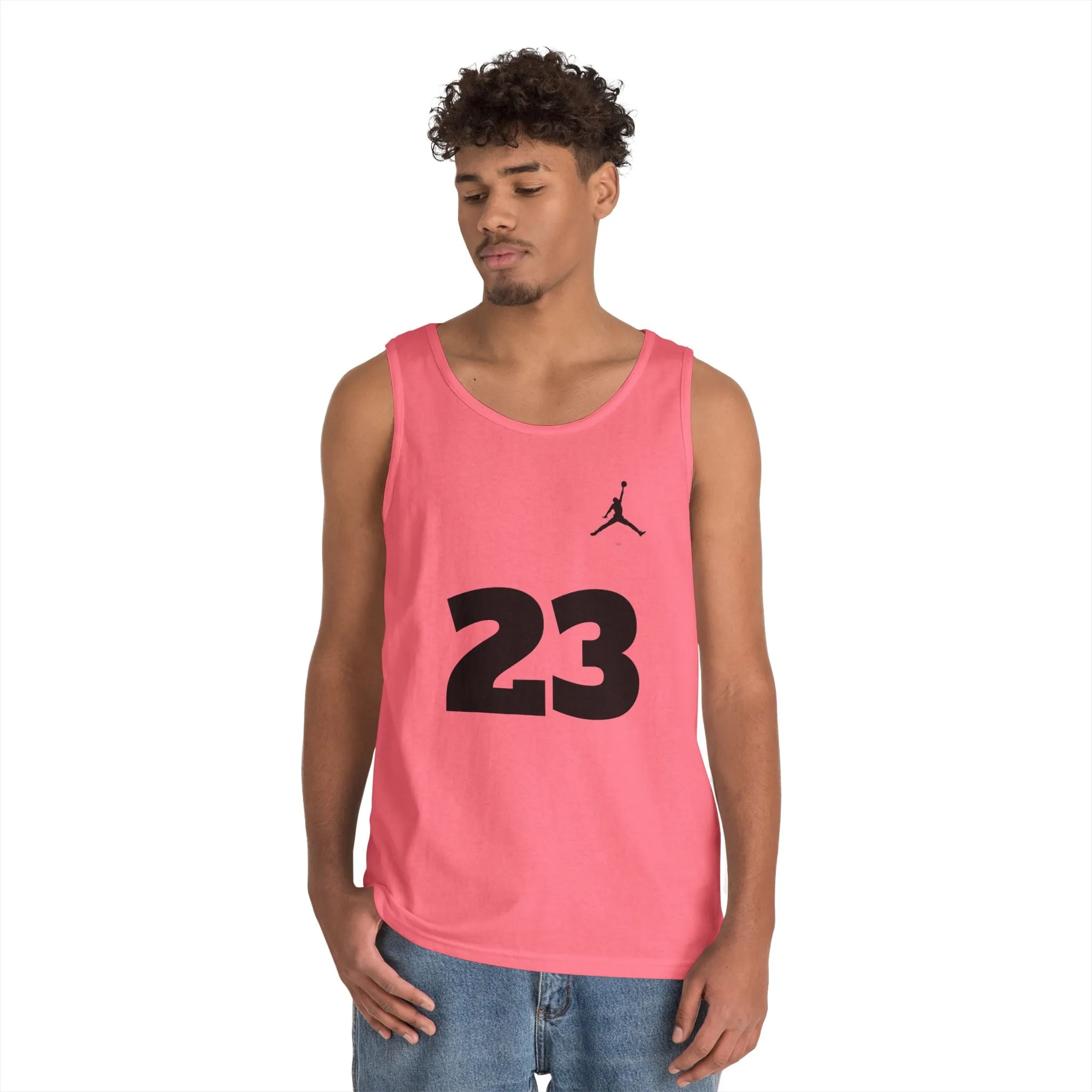 Jordan Basketball Unisex Tank Top, Summer Gym Sport Sleeveless Shirt, Bodybuilding Muscle Tee, Workout Apparel
