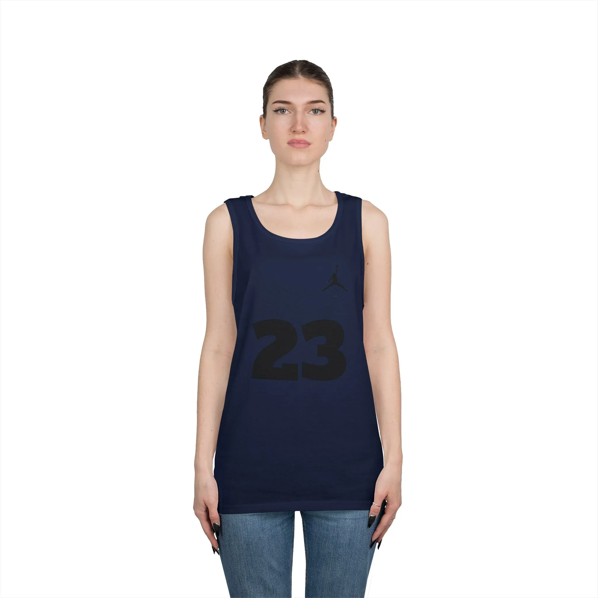 Jordan Basketball Unisex Tank Top, Summer Gym Sport Sleeveless Shirt, Bodybuilding Muscle Tee, Workout Apparel