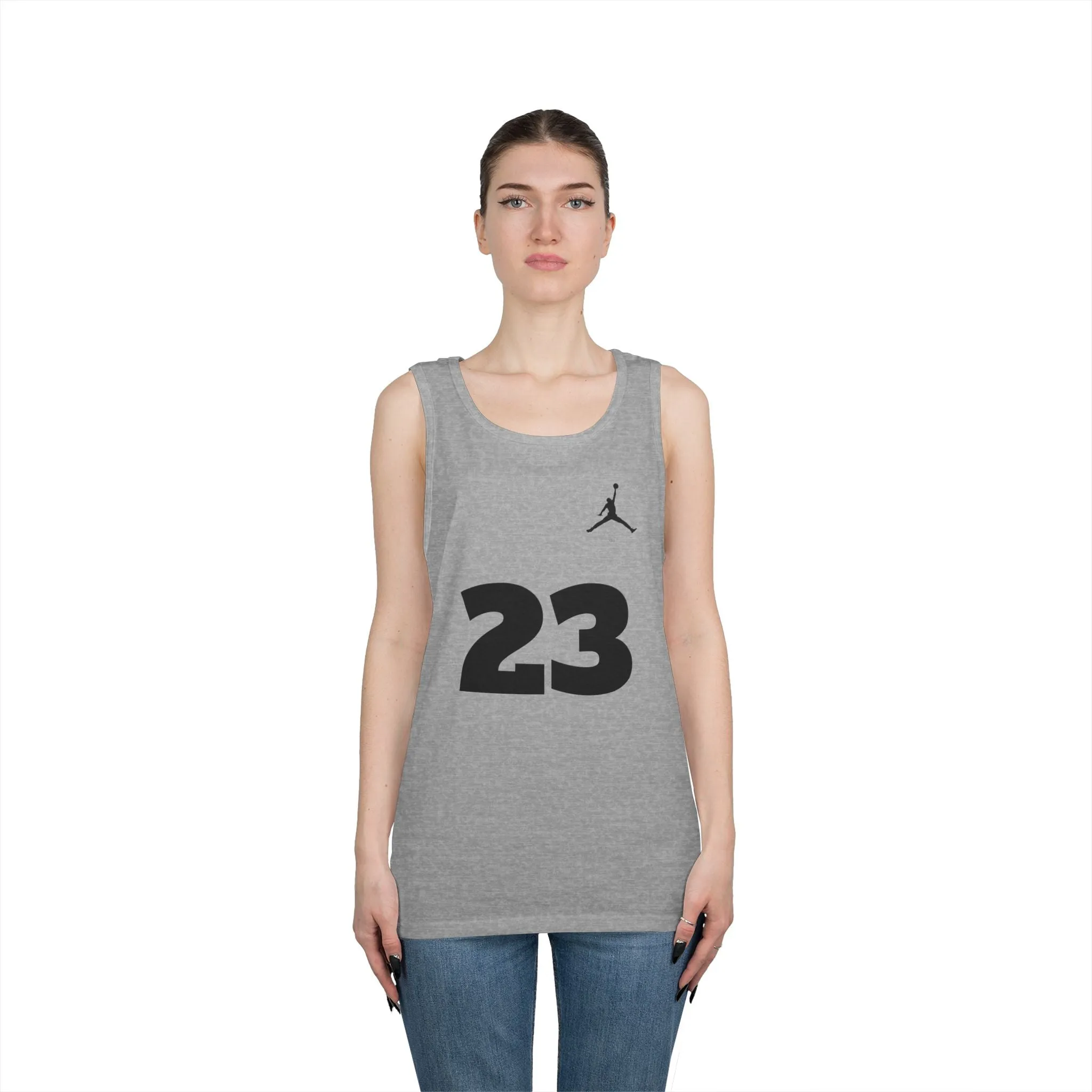 Jordan Basketball Unisex Tank Top, Summer Gym Sport Sleeveless Shirt, Bodybuilding Muscle Tee, Workout Apparel