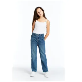 Light Wash Straight Leg Jean