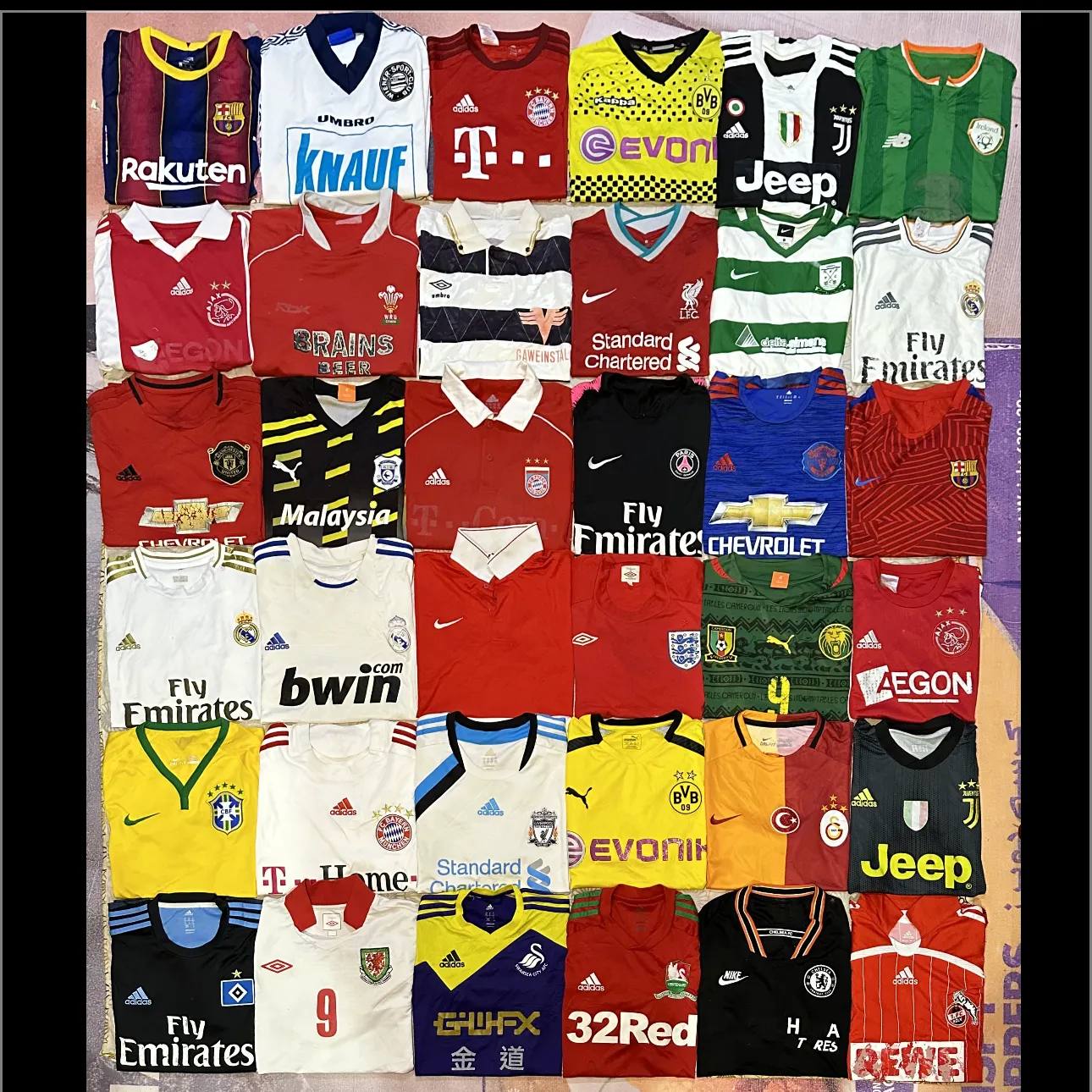 Men? vintage sport T-shirts 36 pieces