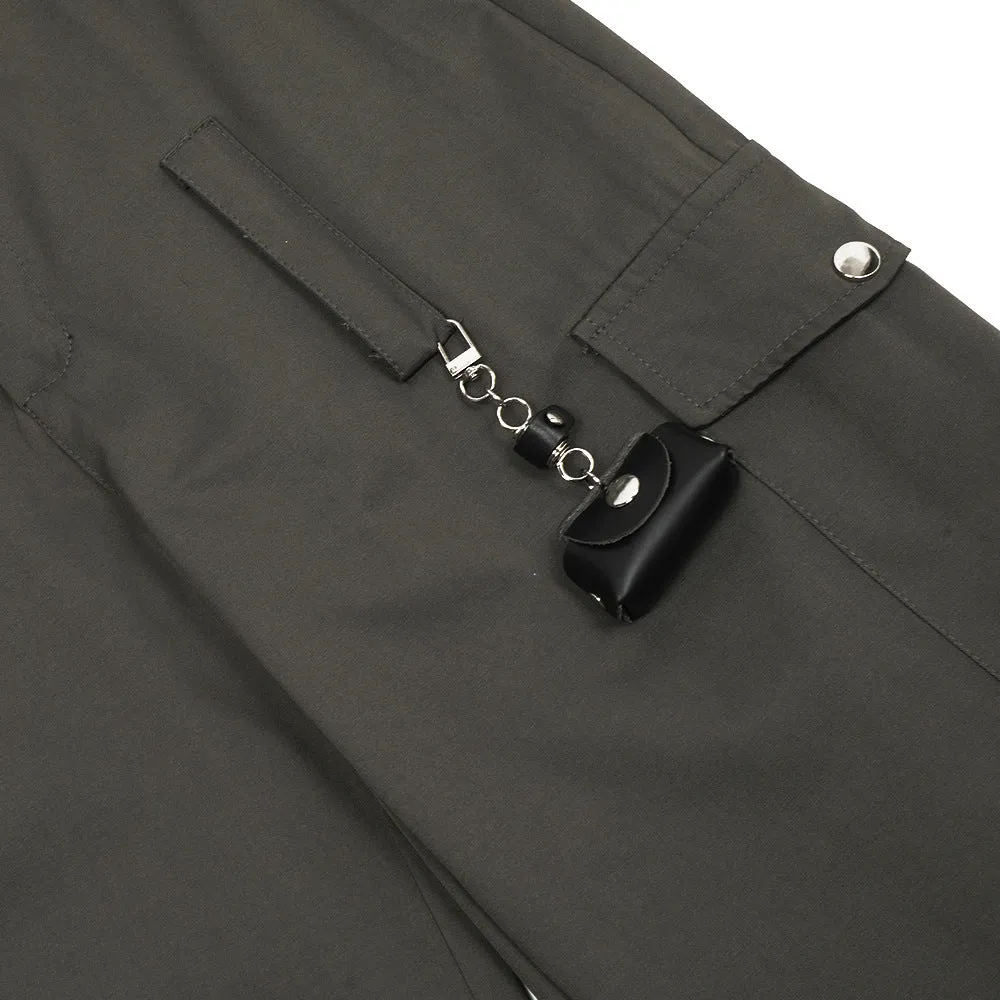 Men's American-style Pendant Ornament-pocket Pants