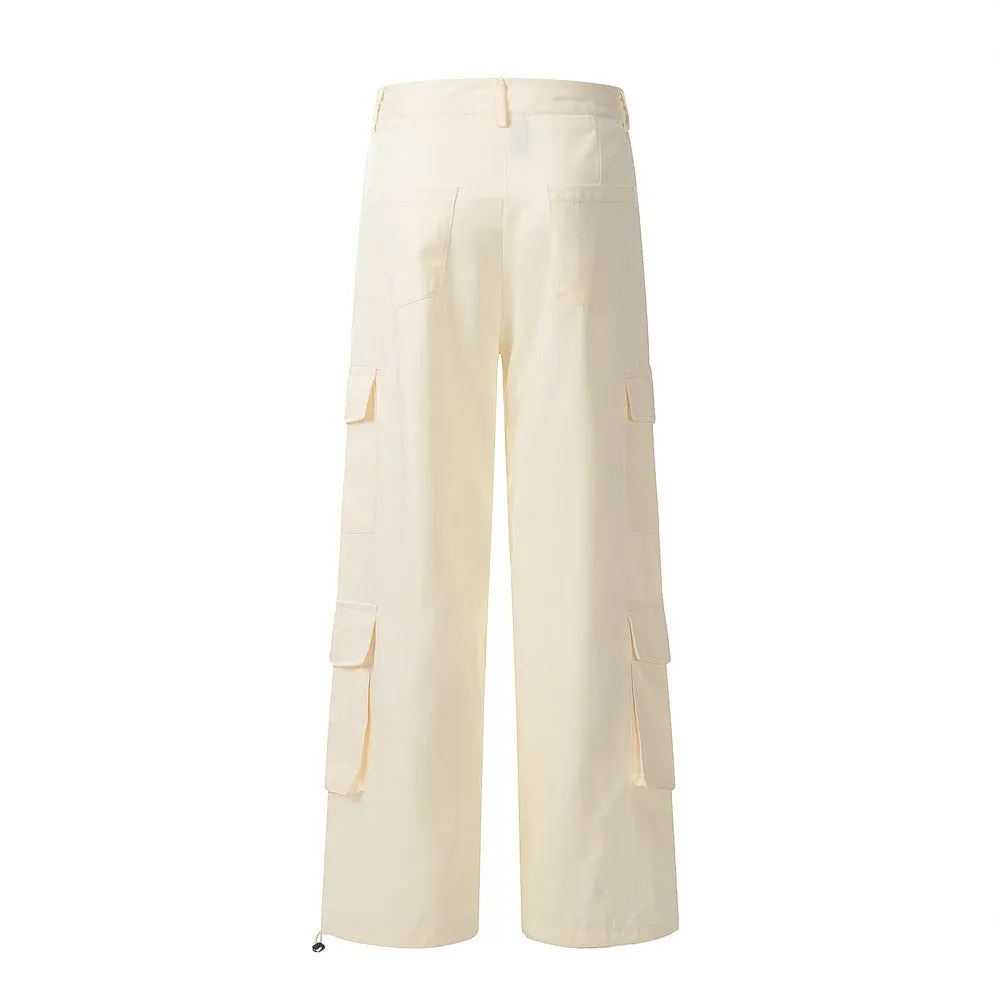 Men's American-style Pendant Ornament-pocket Pants