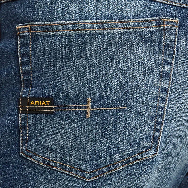Men's Ariat Rebar M3 Loose Dura Stretch Basic Stackable Leg Jean 10022605