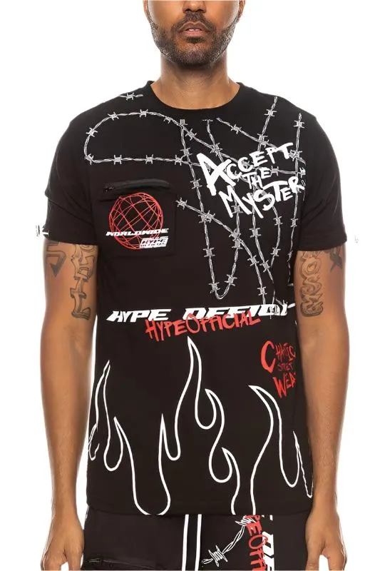 Mens Hype Official Print Tshirt