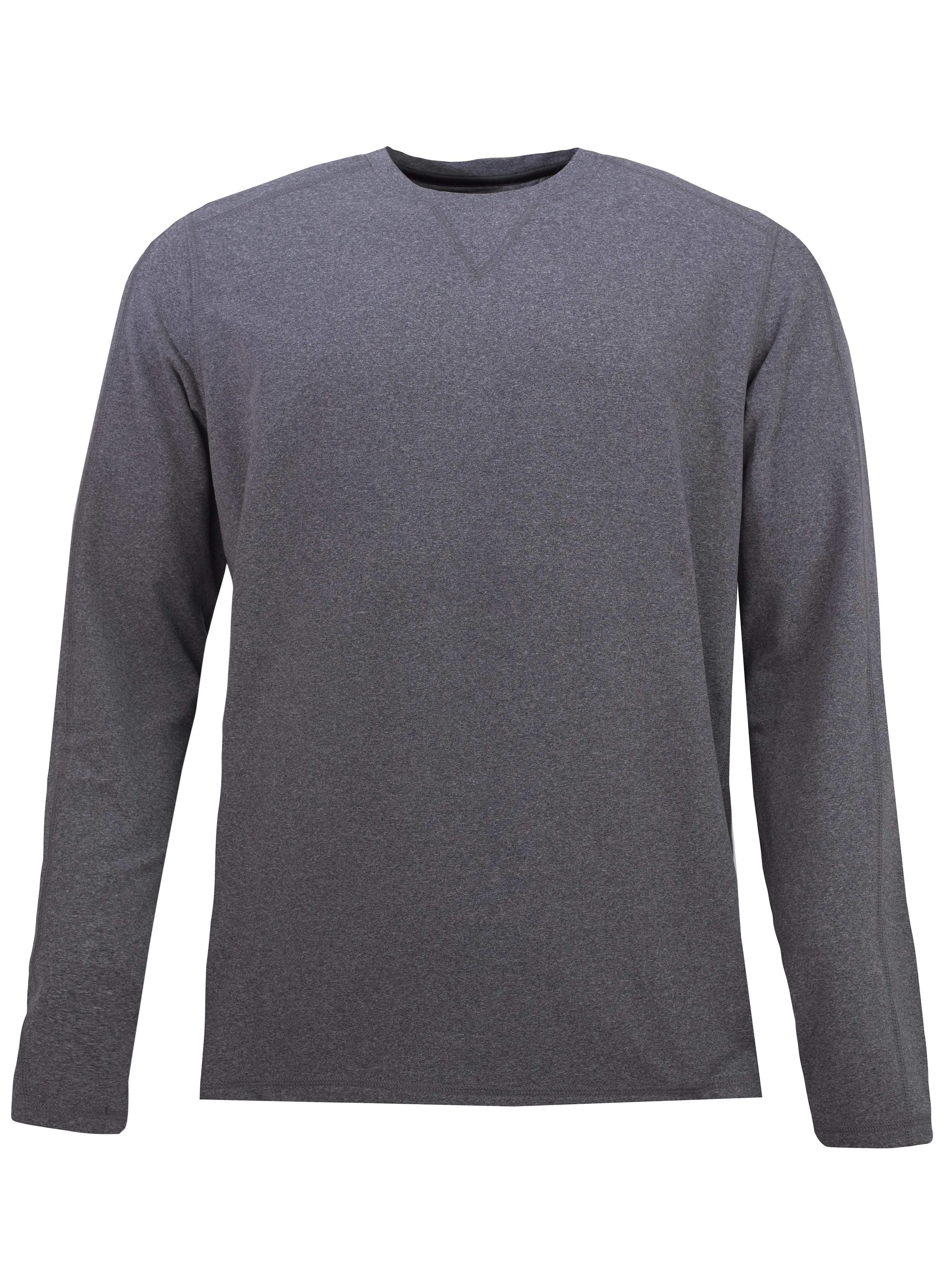 Men's Melange Fleece Crew Shirt