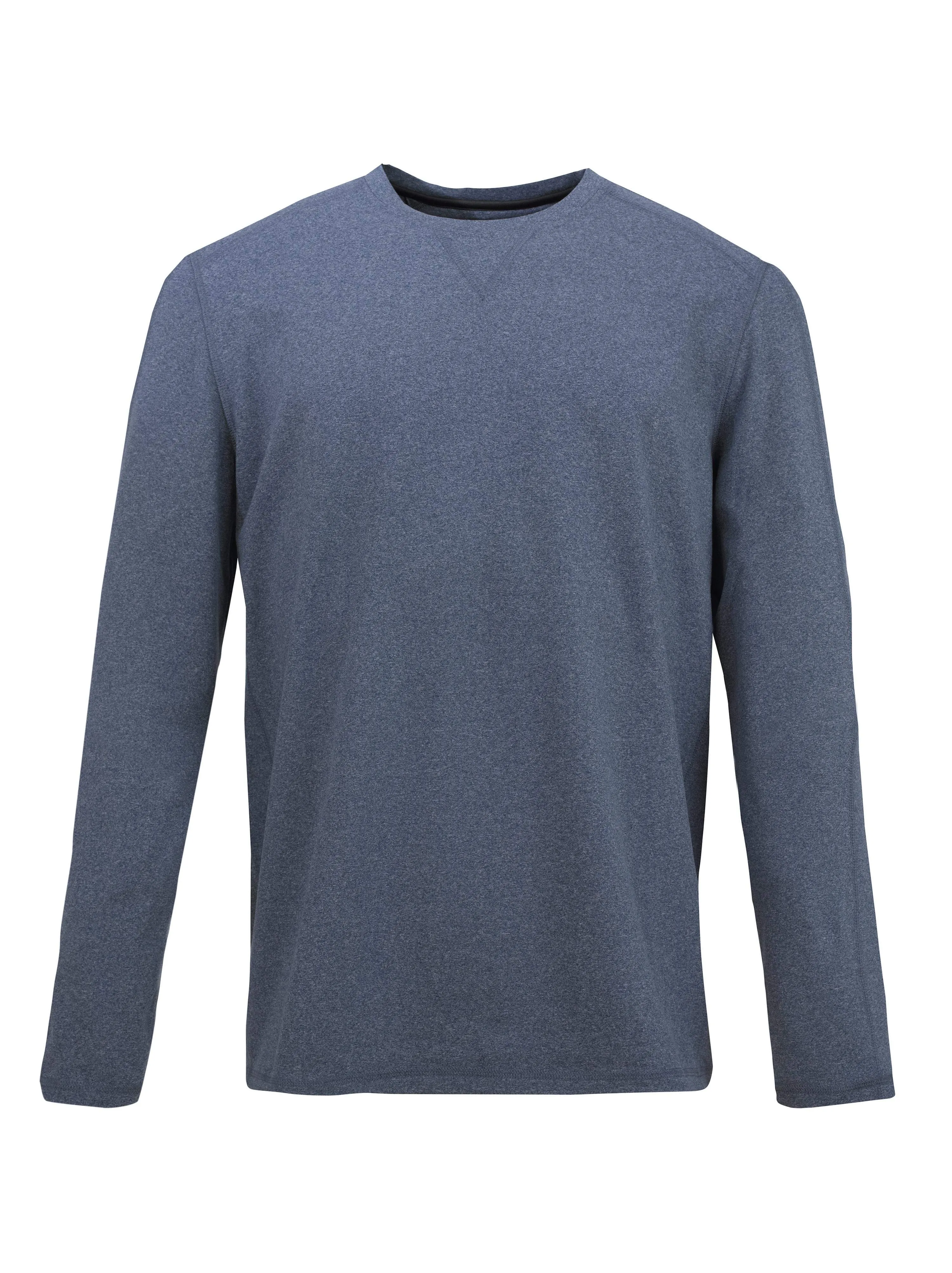 Men's Melange Fleece Crew Shirt