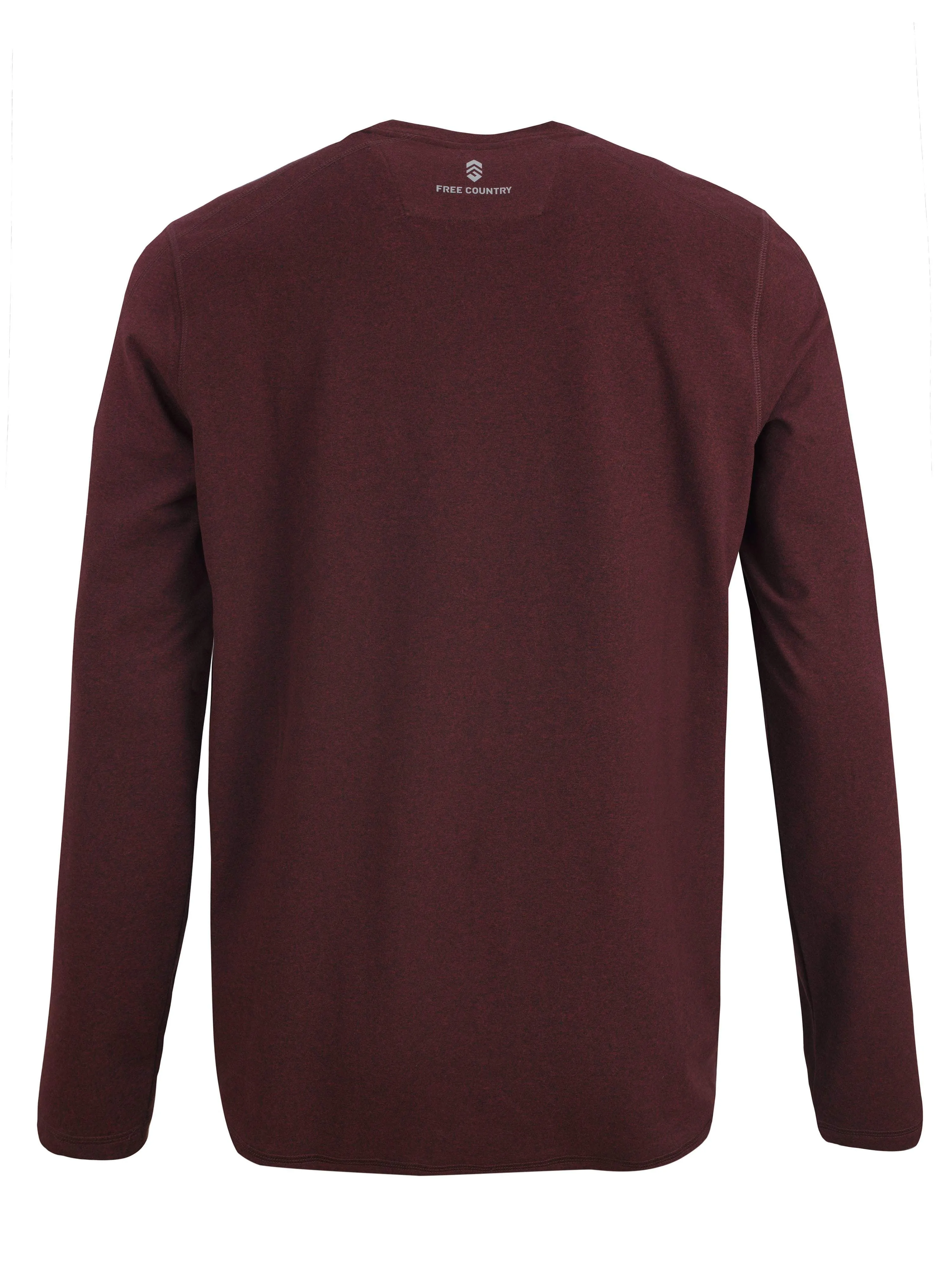 Men's Melange Fleece Crew Shirt