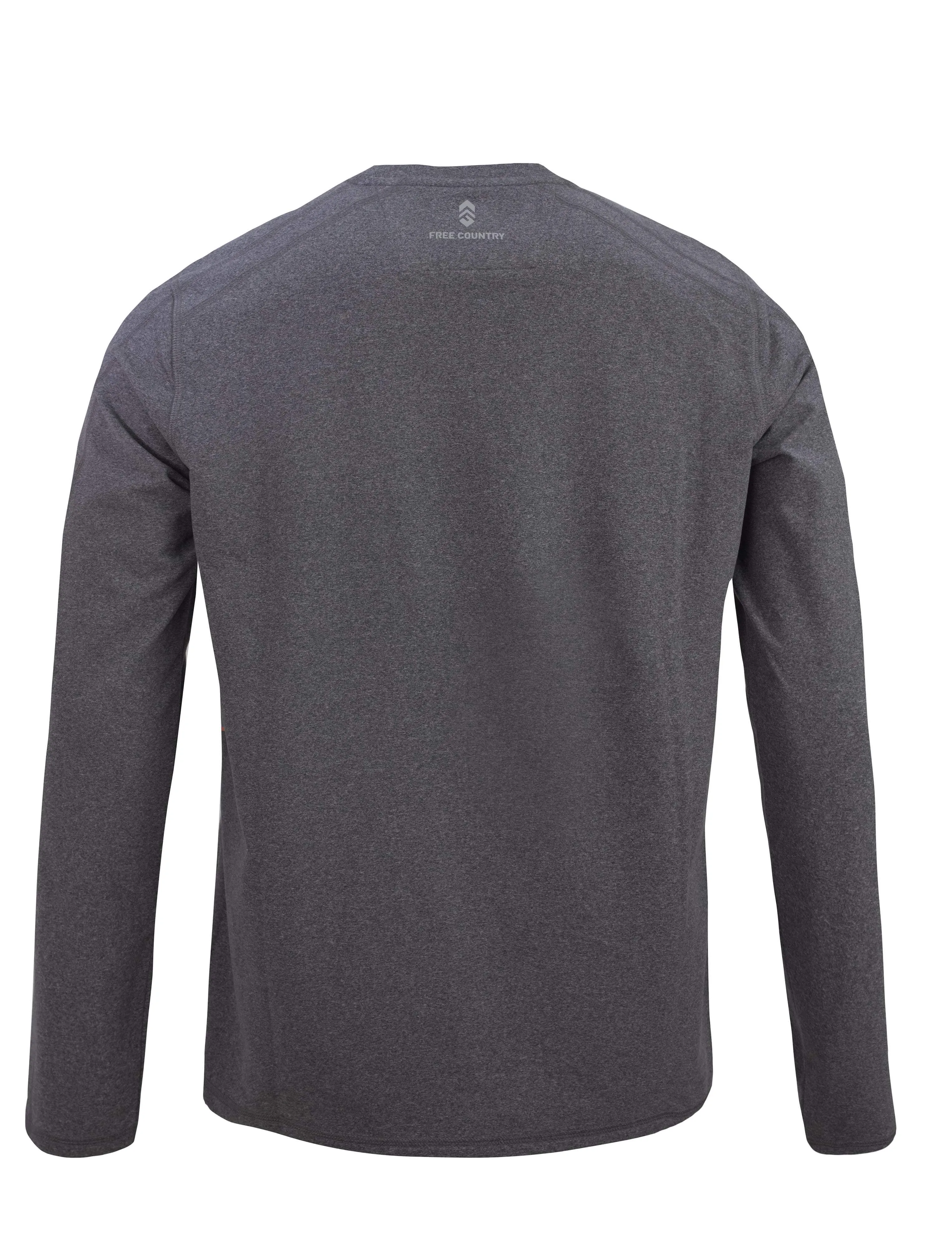 Men's Melange Fleece Crew Shirt