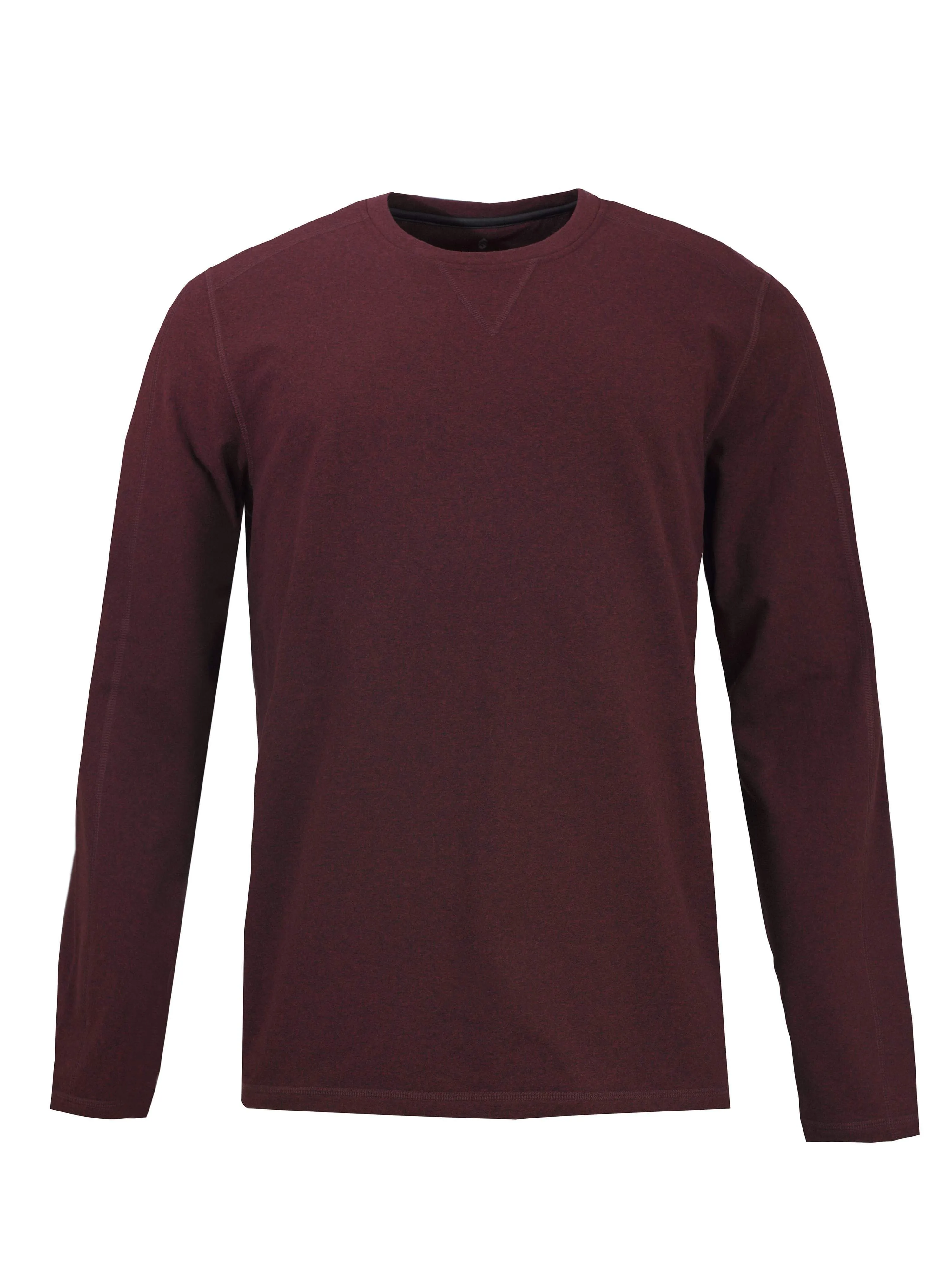 Men's Melange Fleece Crew Shirt