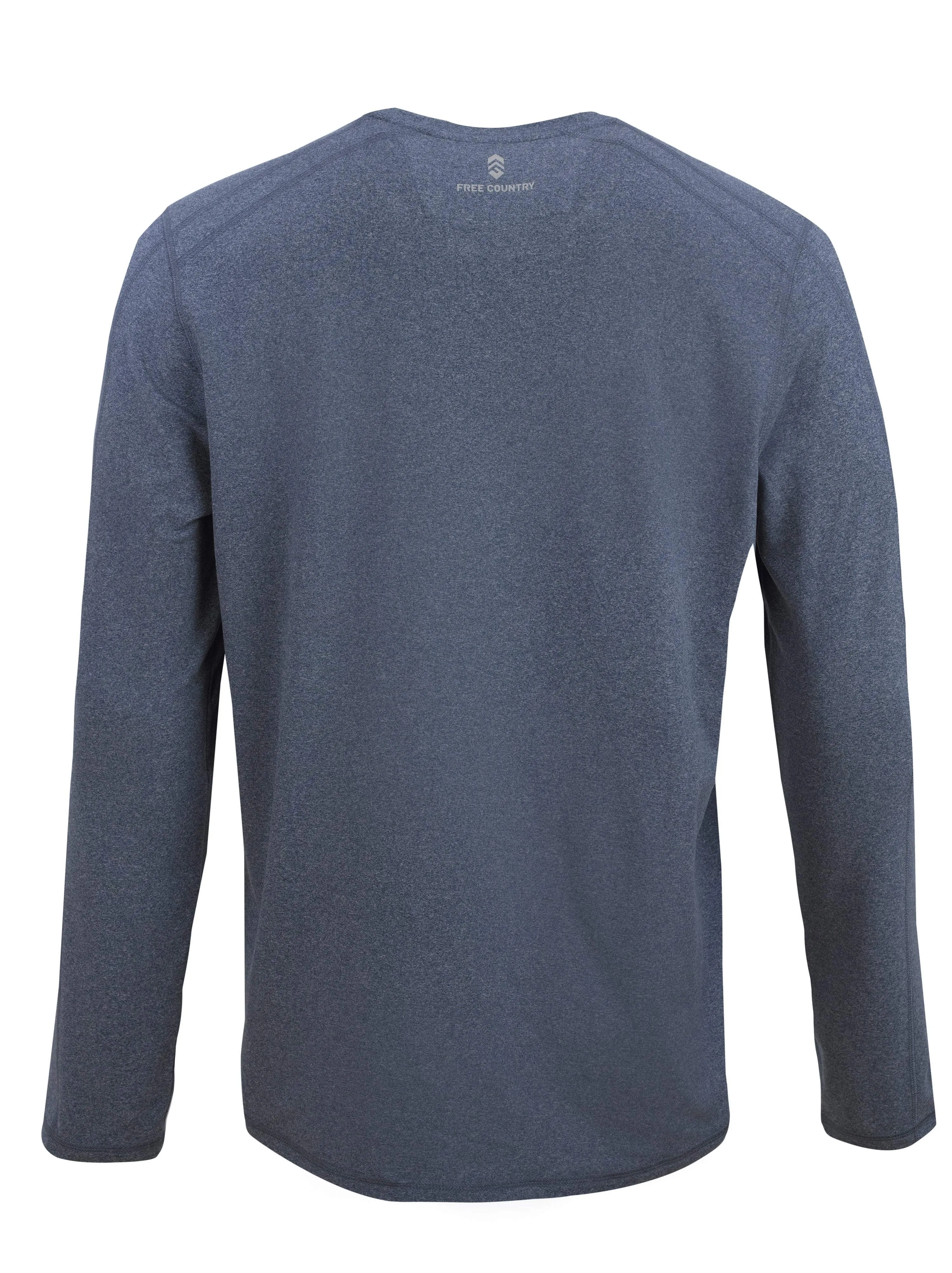 Men's Melange Fleece Crew Shirt