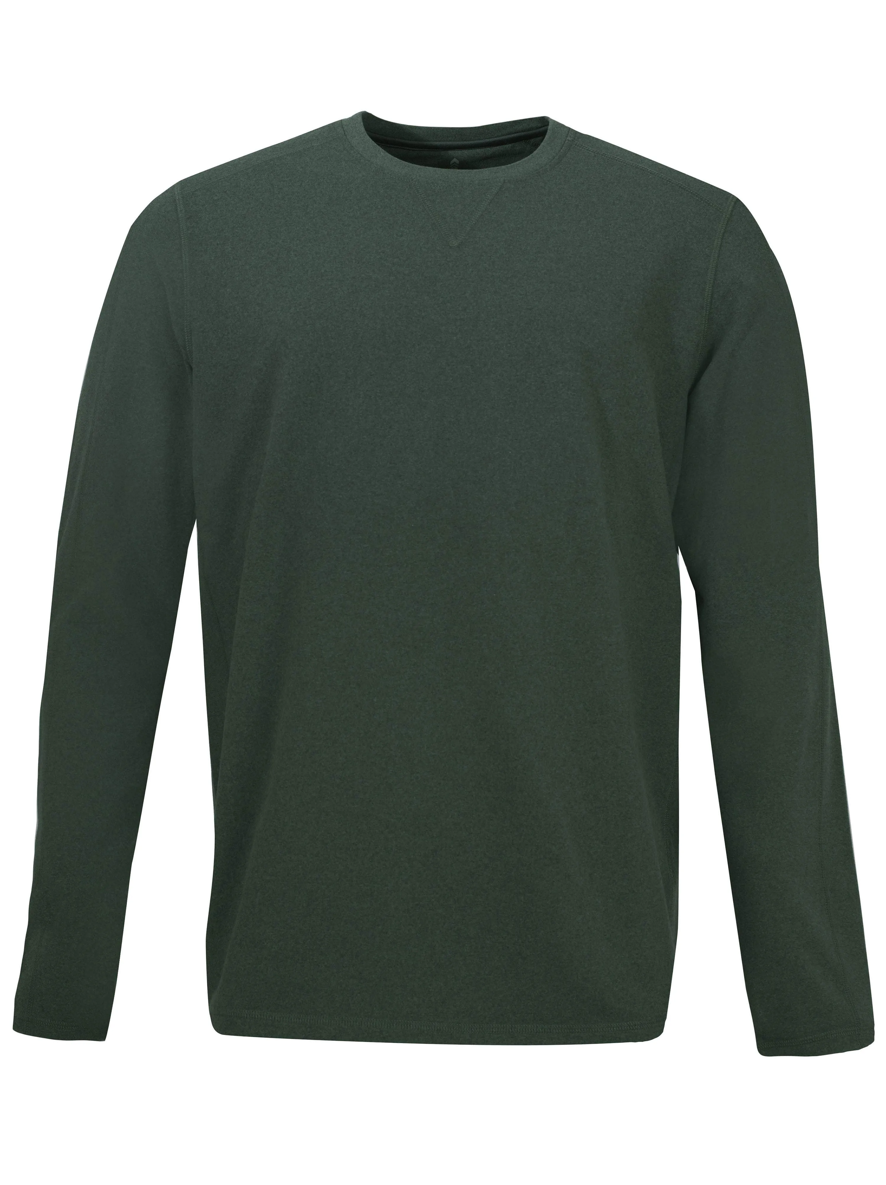 Men's Melange Fleece Crew Shirt