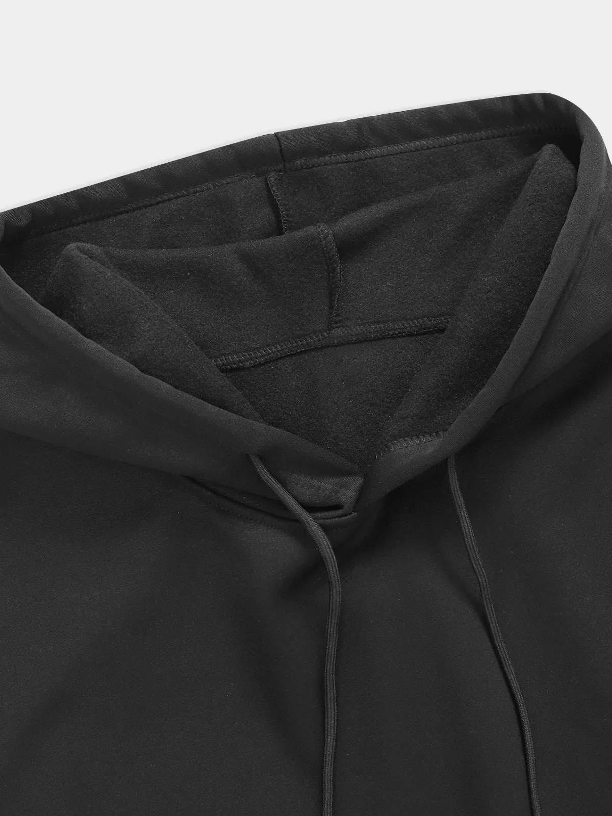 Men's "BROOKLYN" fleece printed letter hoodie