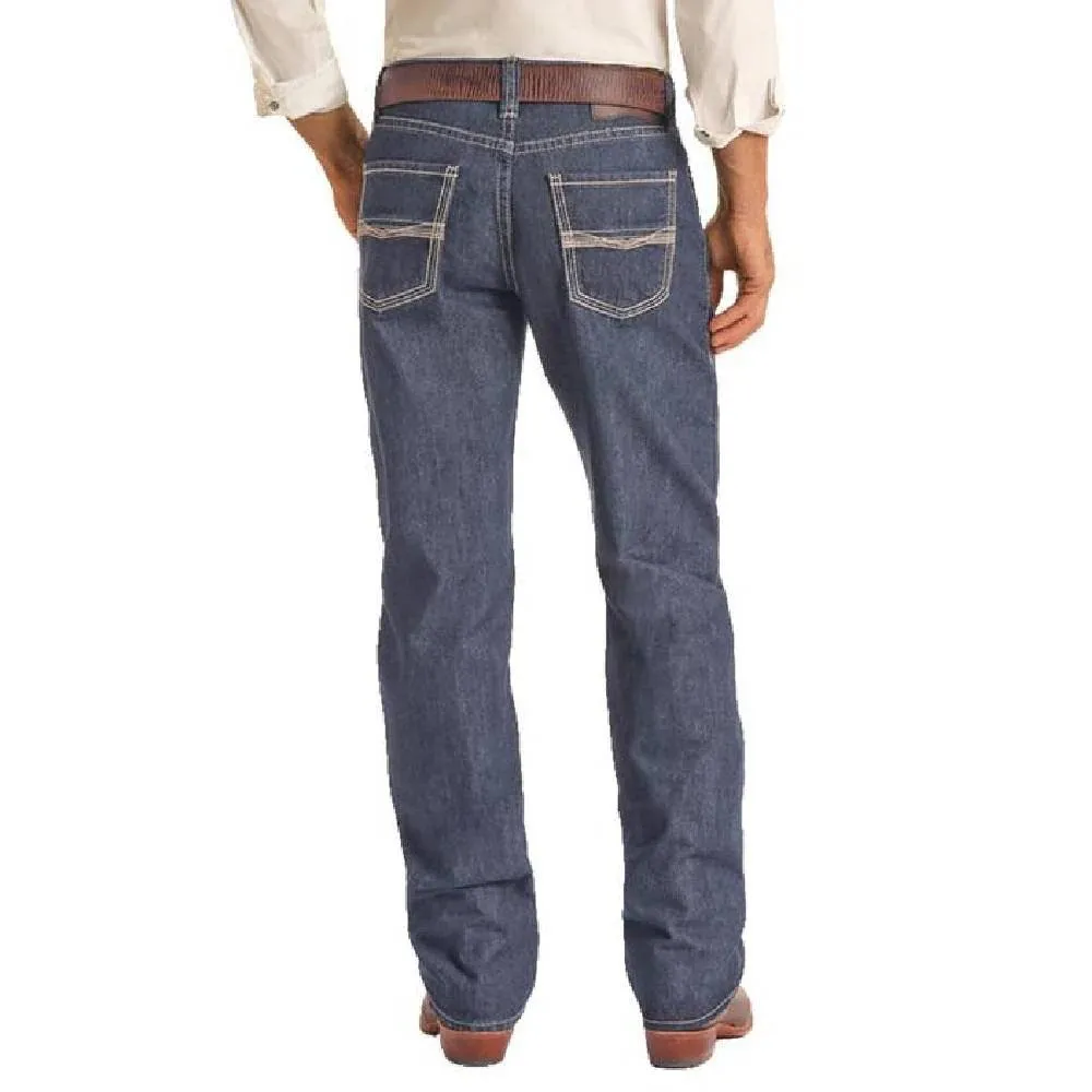 Men's Rock and Roll Denim Double Barrel Stackable Straight Leg Jean BMTBD02502