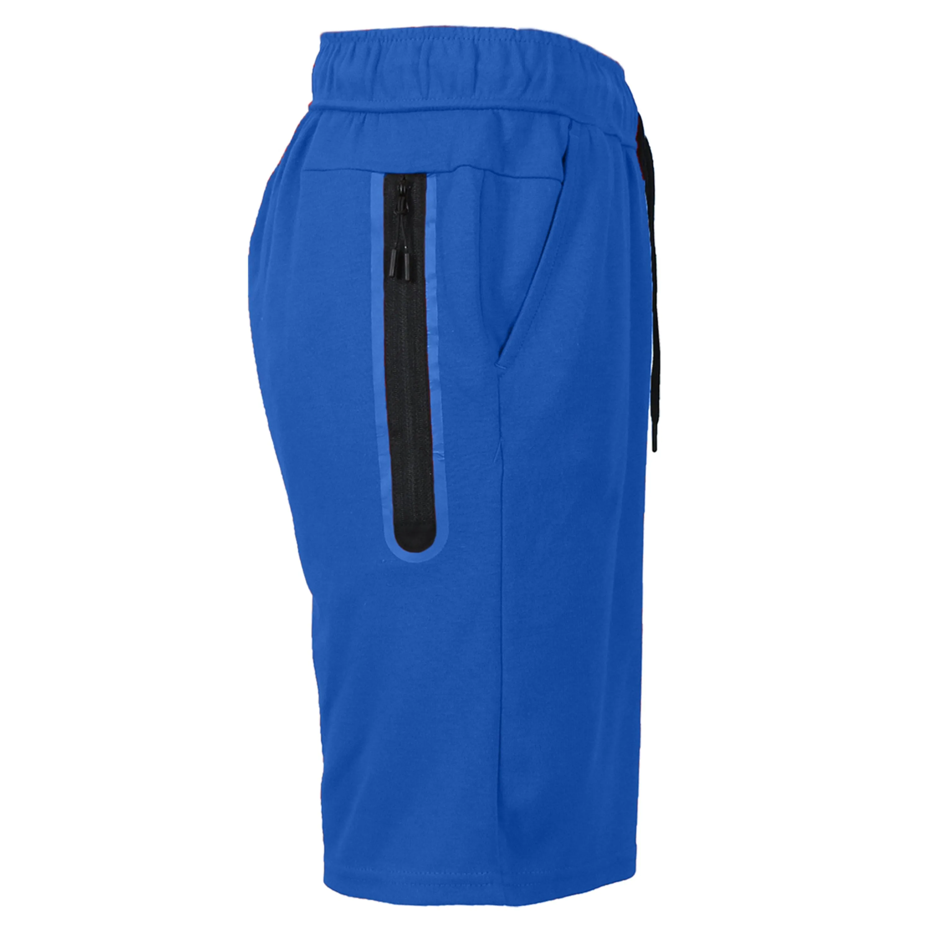Men's Tech Fleece Shorts with Zipper Side Pocket