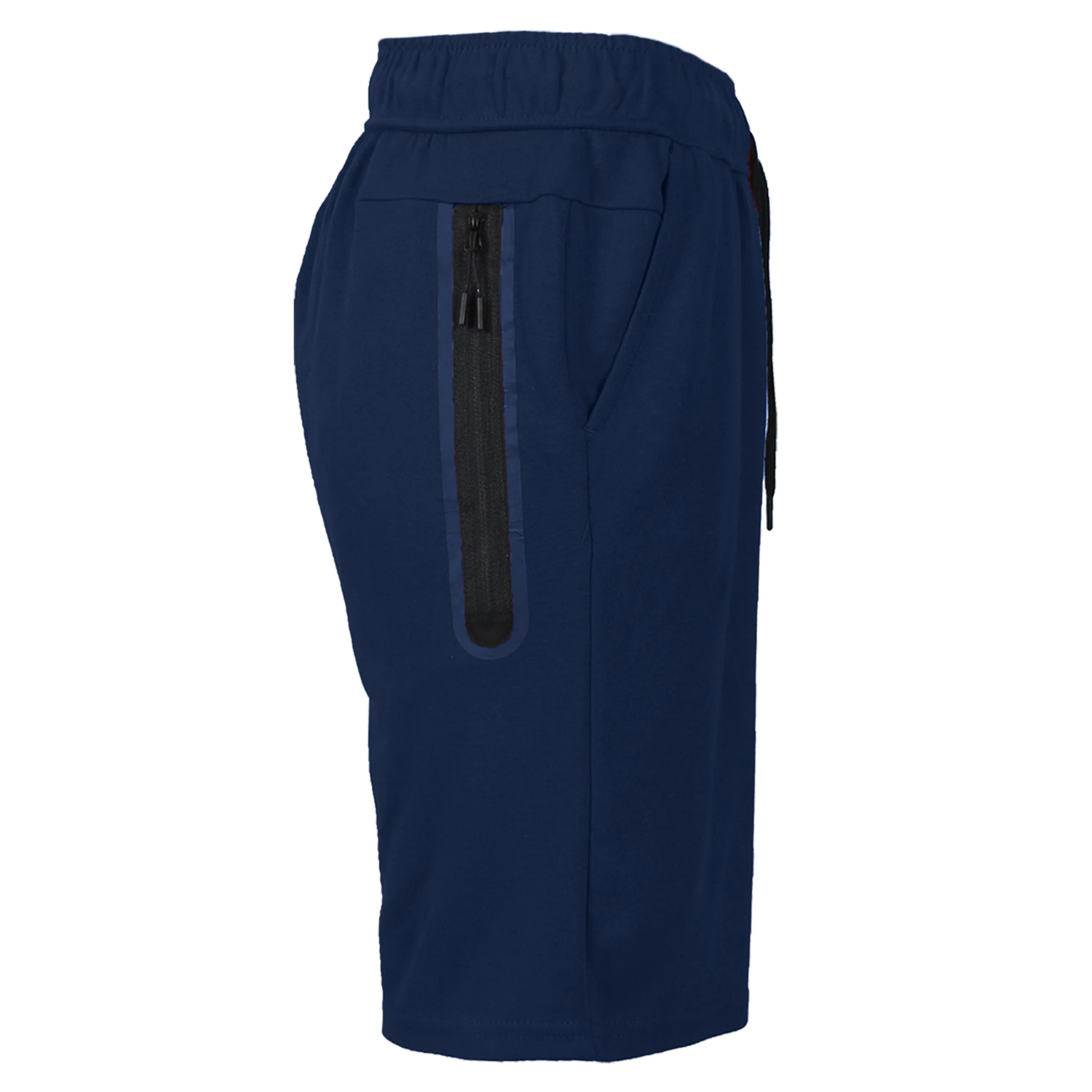 Men's Tech Fleece Shorts with Zipper Side Pocket