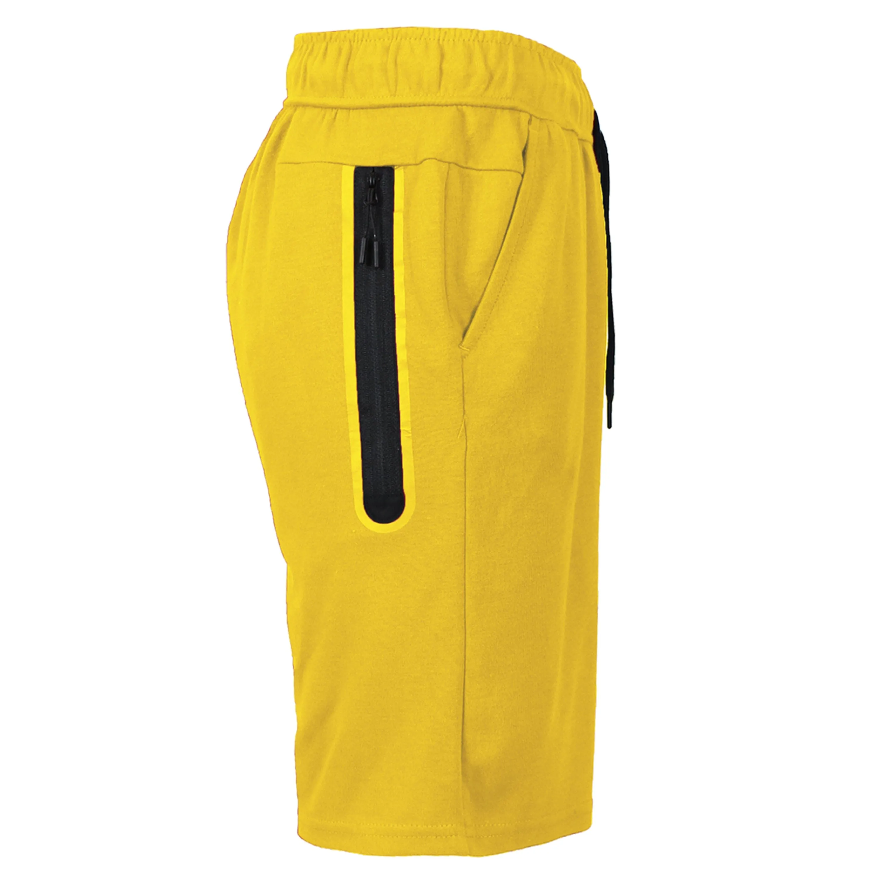 Men's Tech Fleece Shorts with Zipper Side Pocket