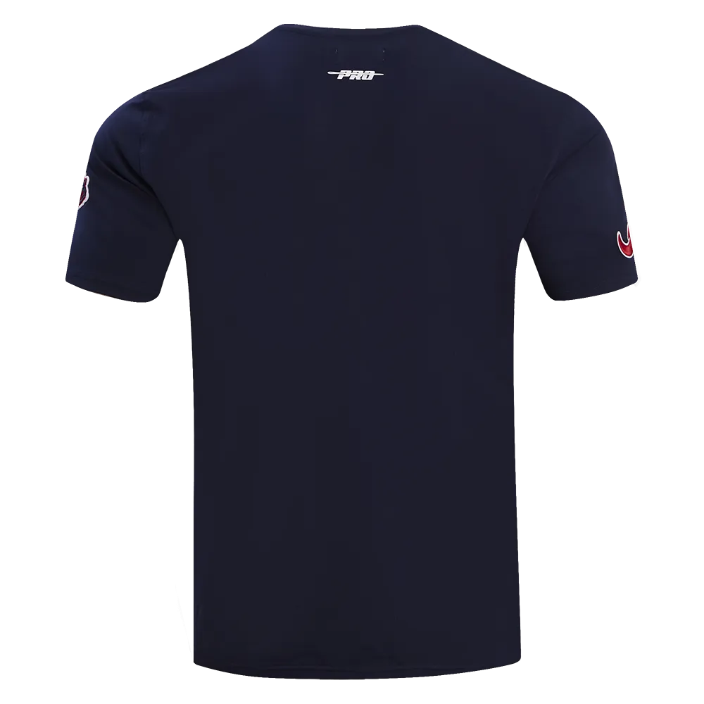 MLB ATLANTA BRAVES SCRIPT TAIL MEN'S TOPS (MIDNIGHT NAVY)