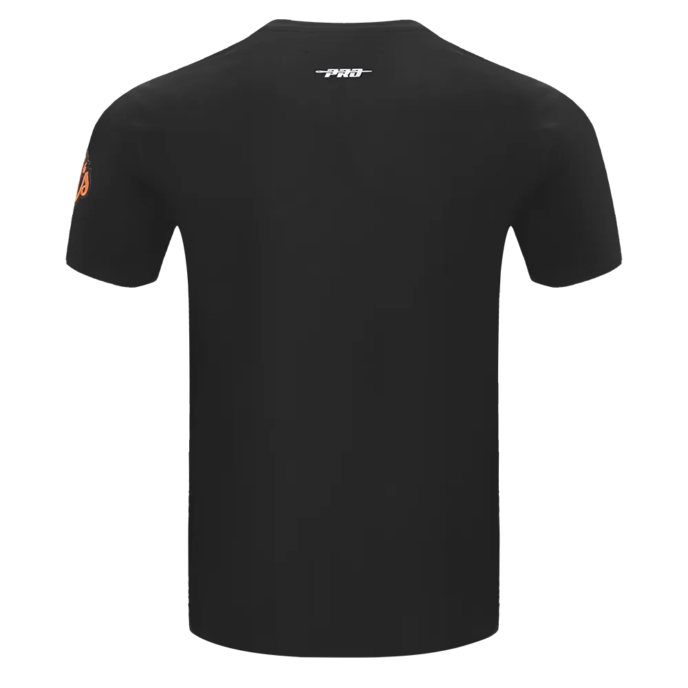 MLB BALTIMORE ORIOLES SCRIPT TAIL MEN'S TOPS (BLACK)