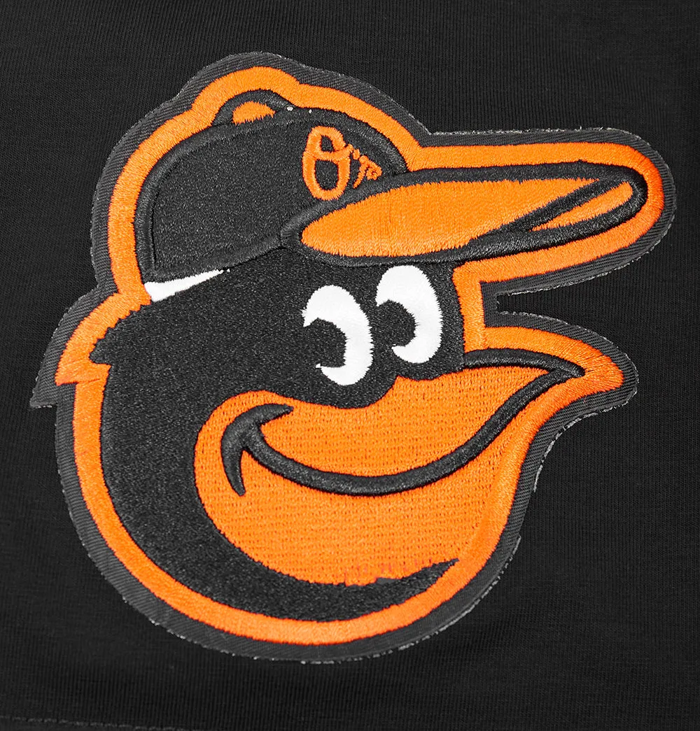 MLB BALTIMORE ORIOLES SCRIPT TAIL MEN'S TOPS (BLACK)