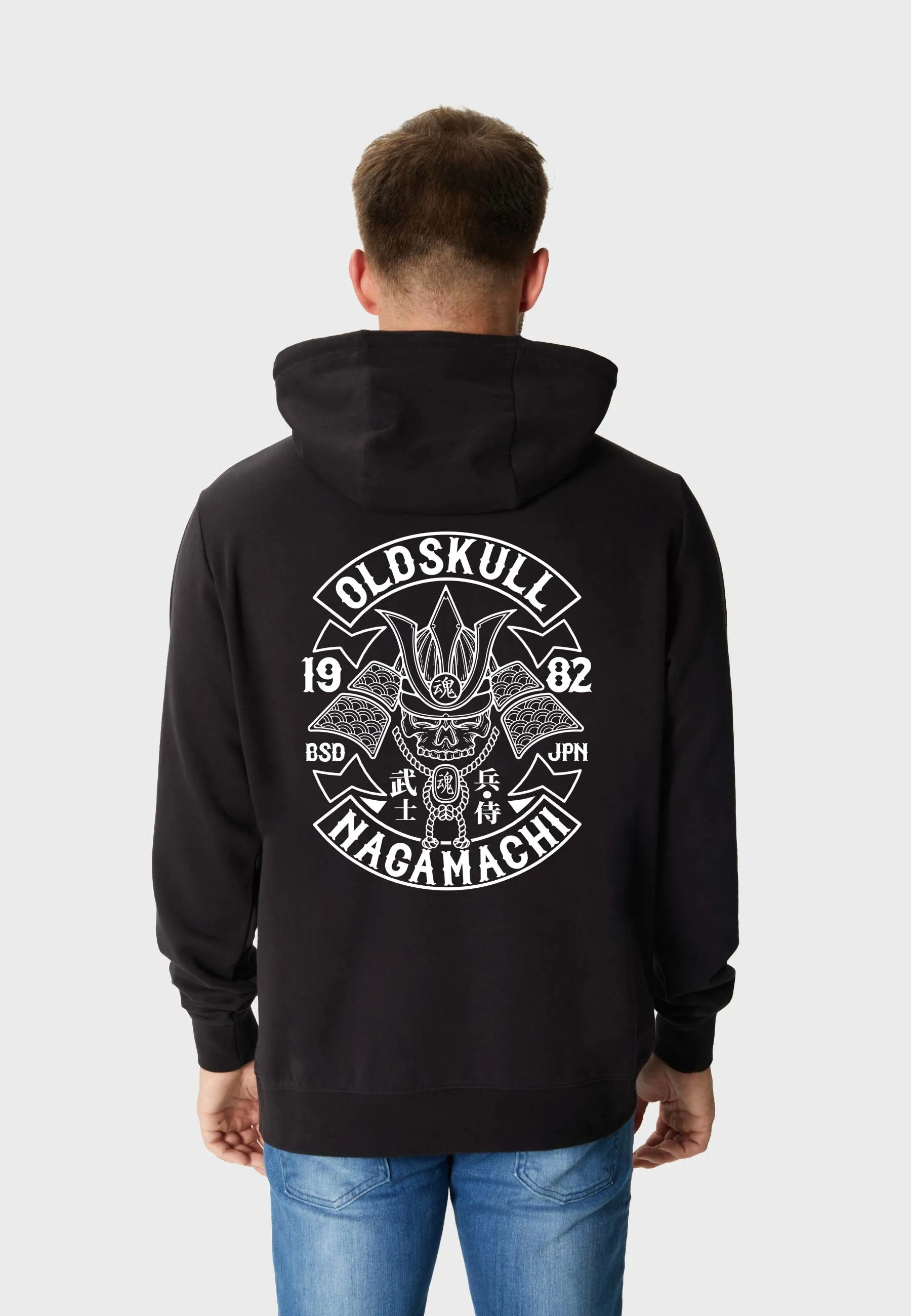 Nagamurai Backprint Hoodie Black