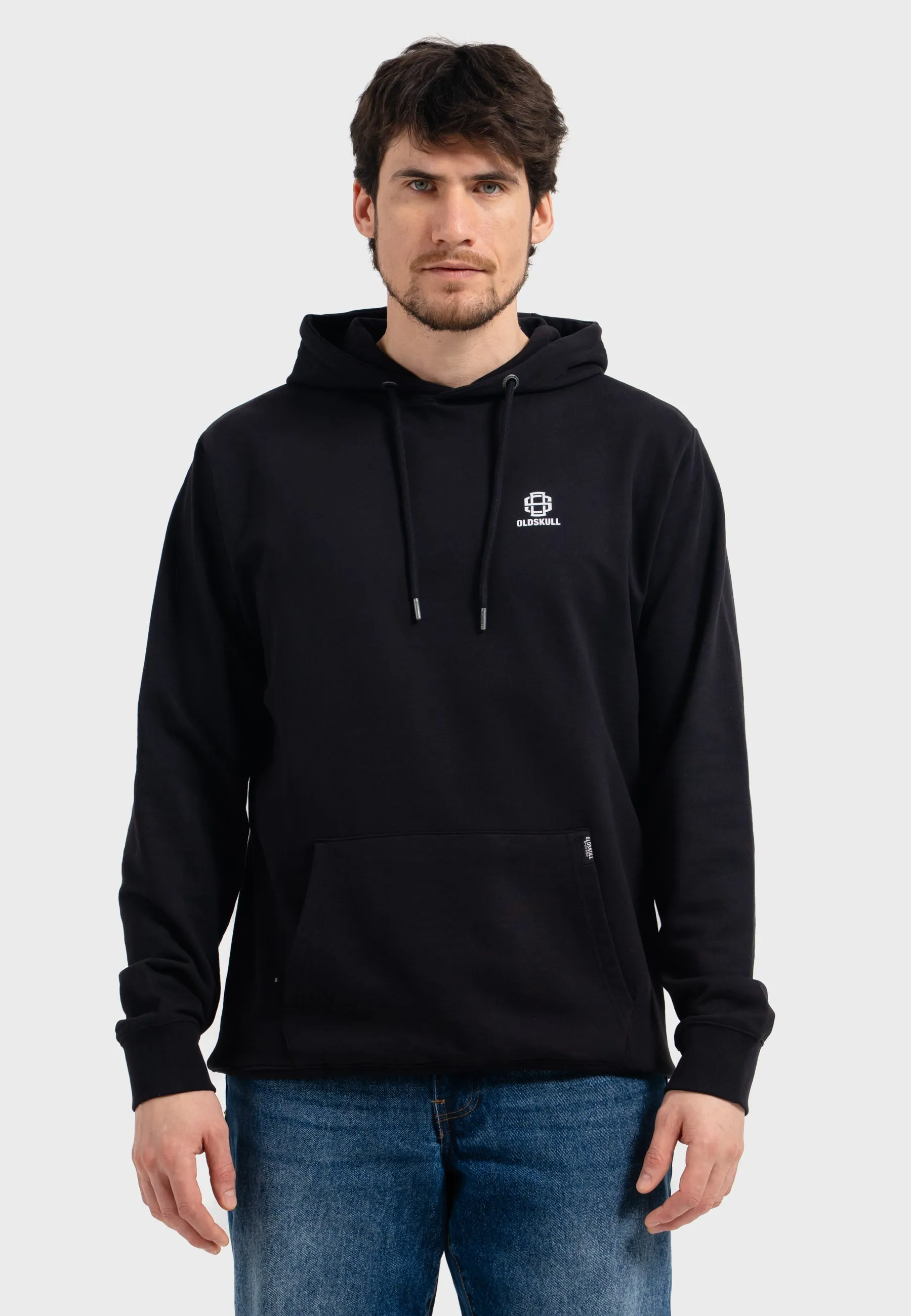 Oldskull Iconic Logo Hoodie Black