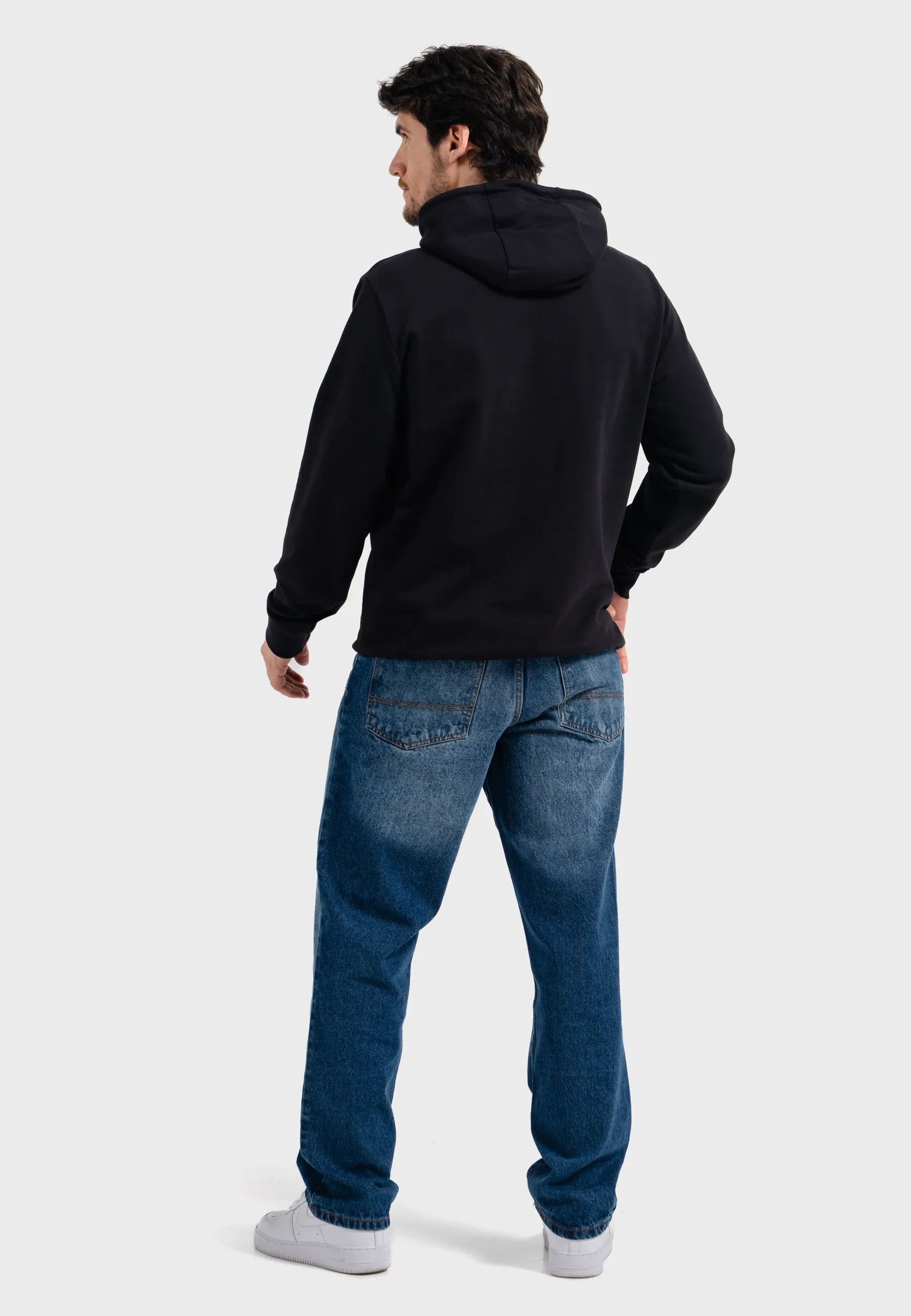 Oldskull Iconic Logo Hoodie Black
