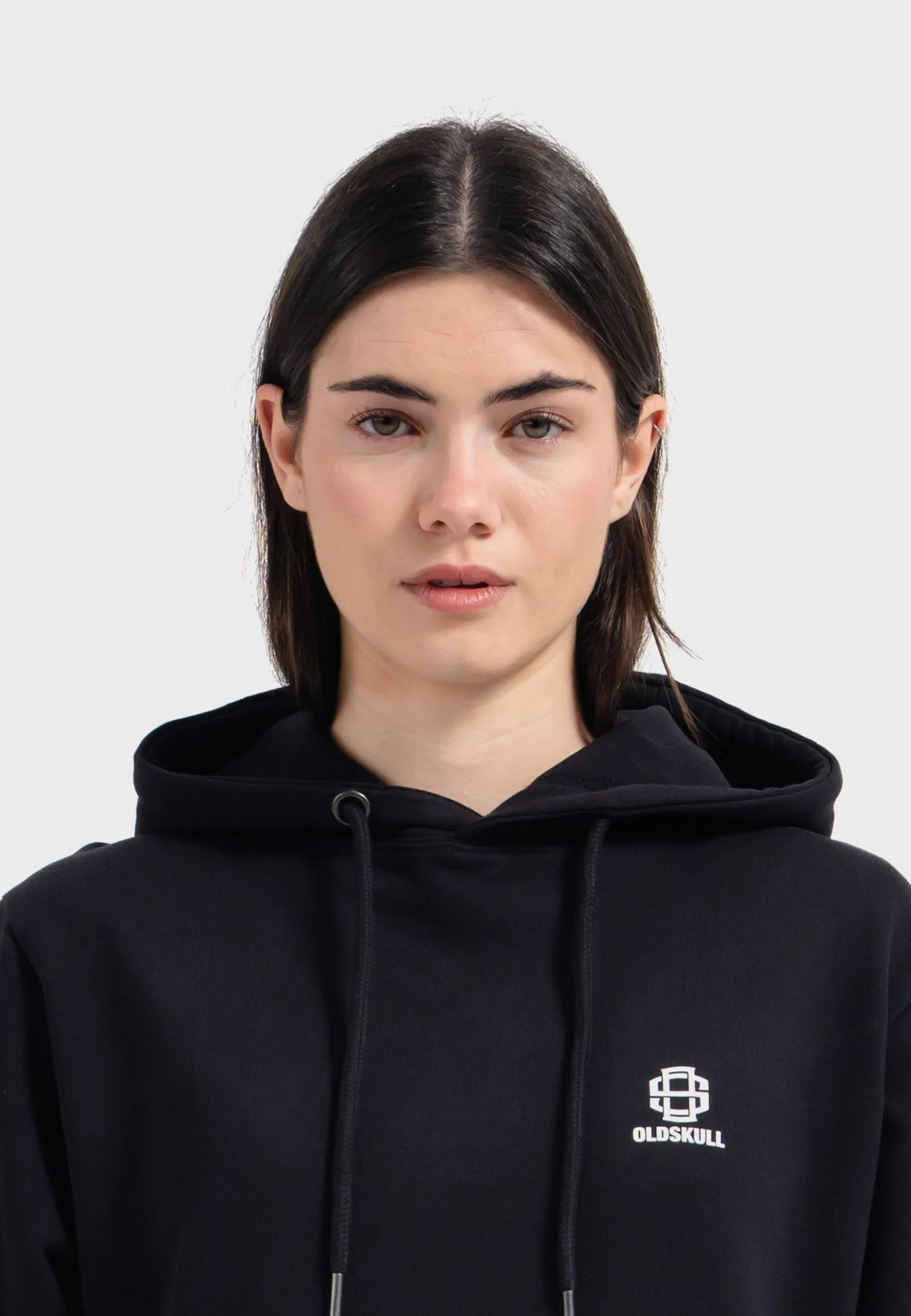 Oldskull Iconic Logo Hoodie Black