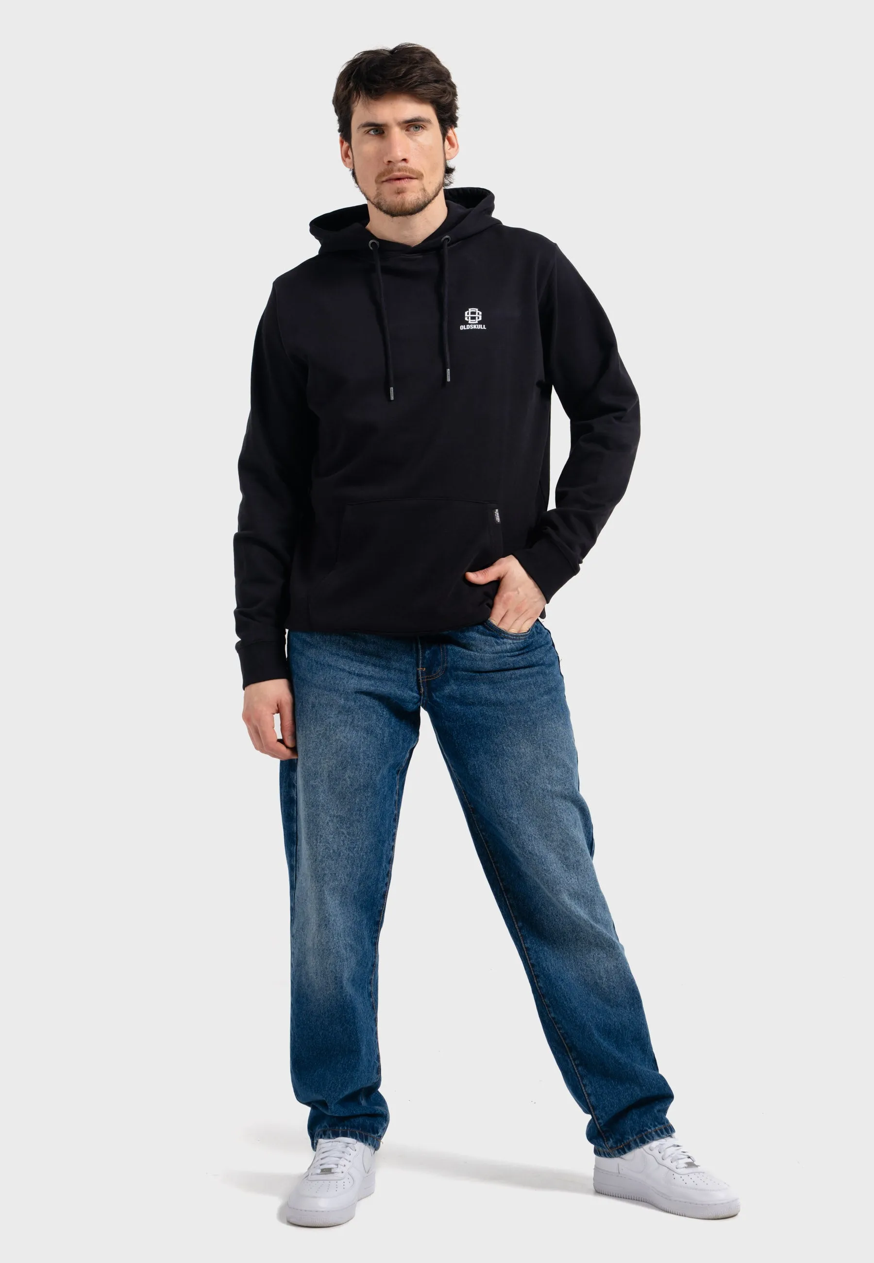Oldskull Iconic Logo Hoodie Black