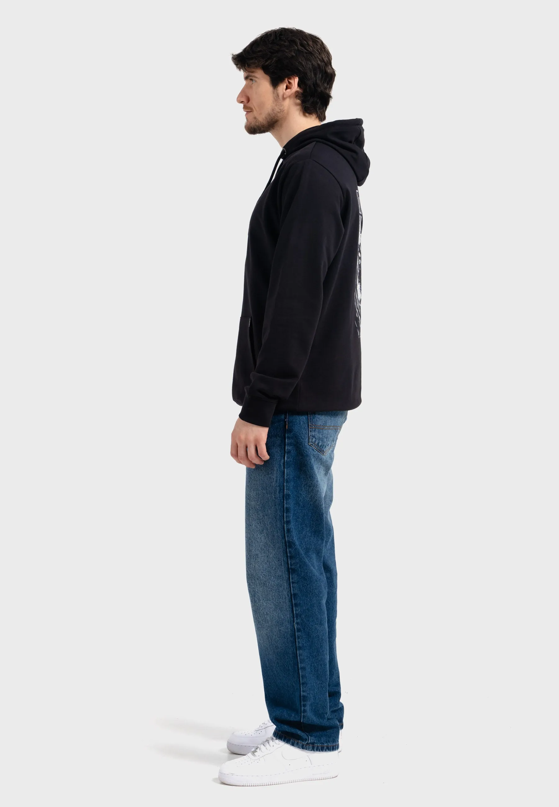 Oldskull Iconic Logo Hoodie Black